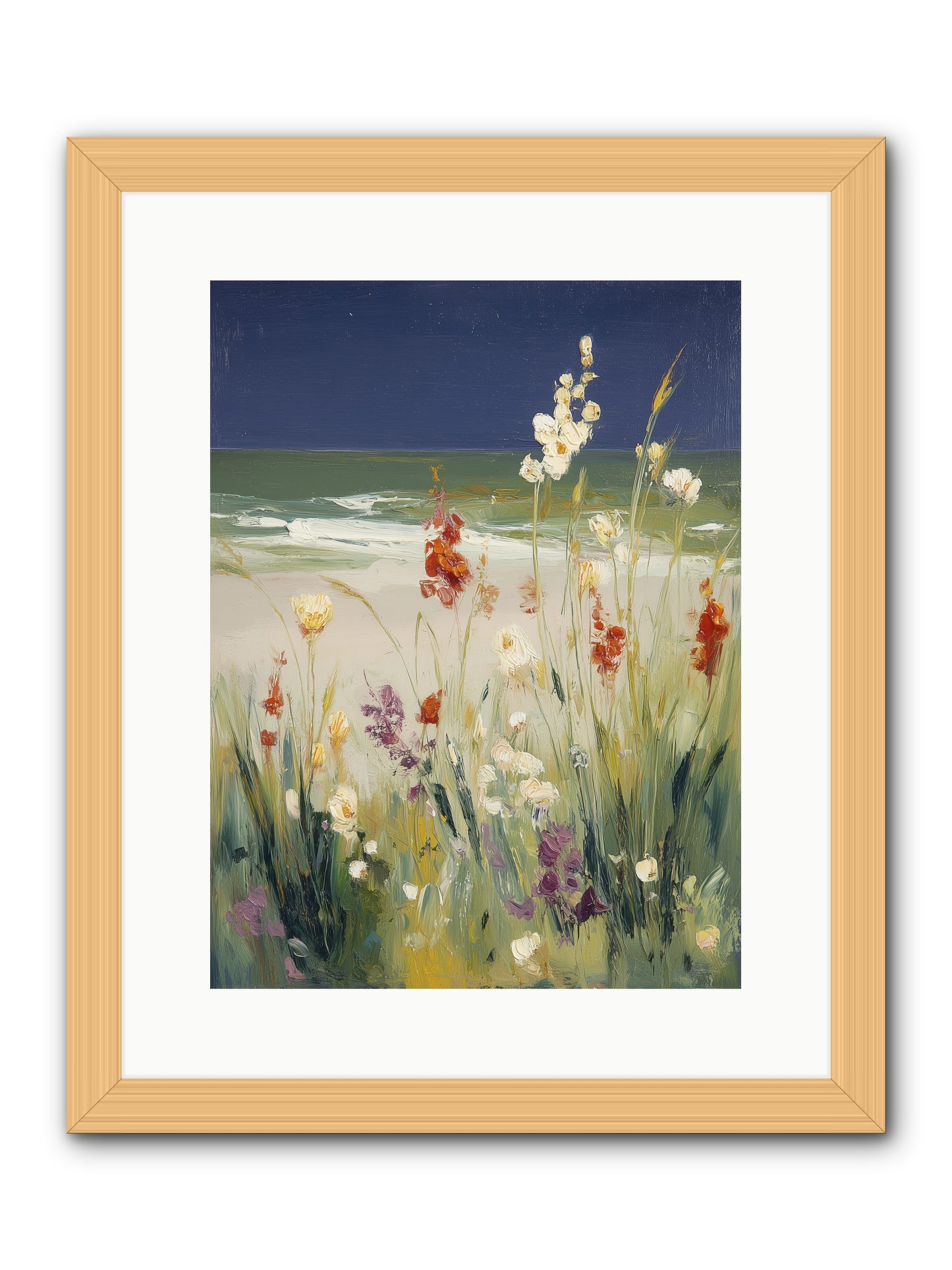 Dreams in Golden Light -- Framed Print - Natural 12x16
