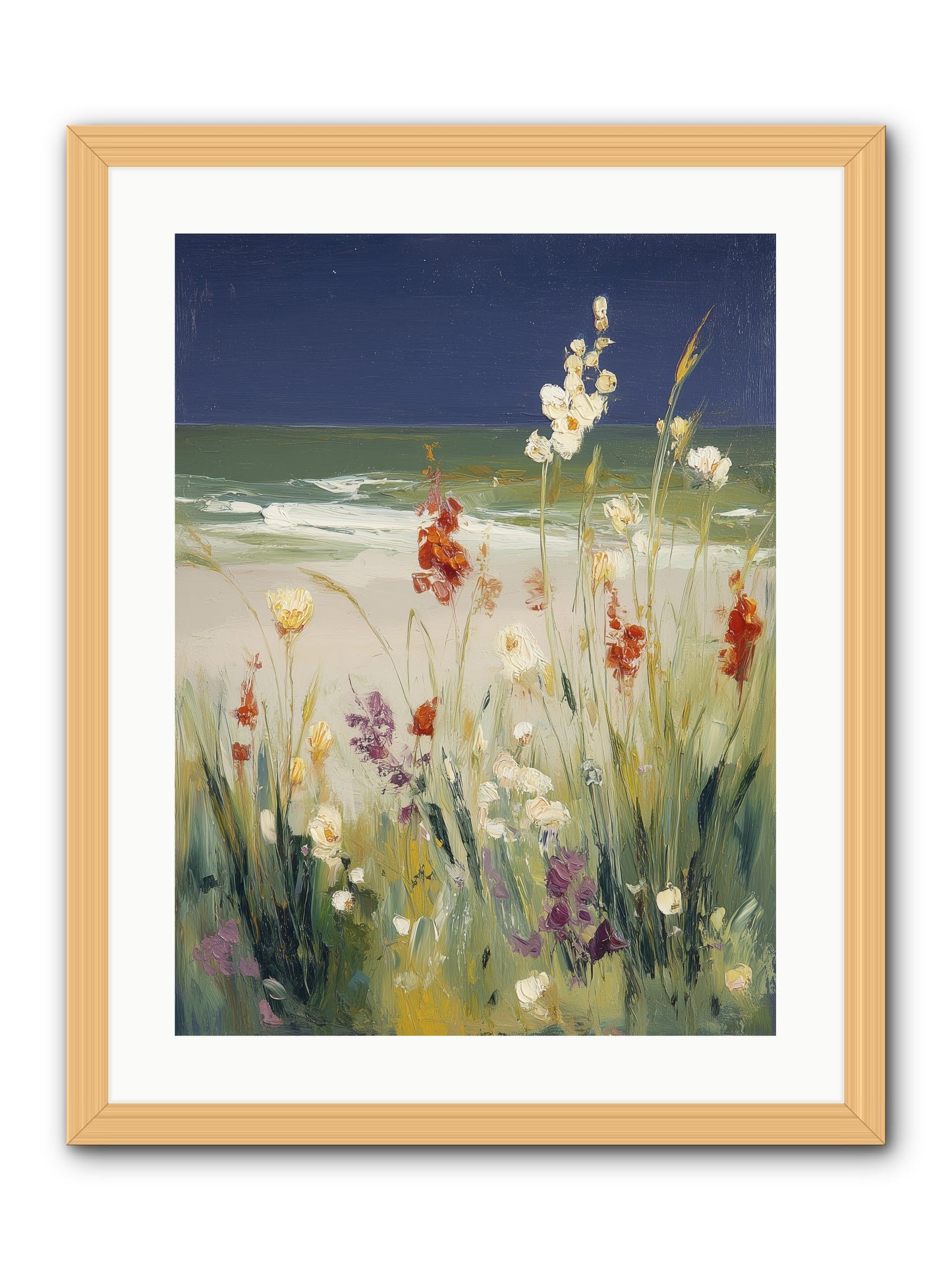 Dreams in Golden Light -- Framed Print - Natural 18x24