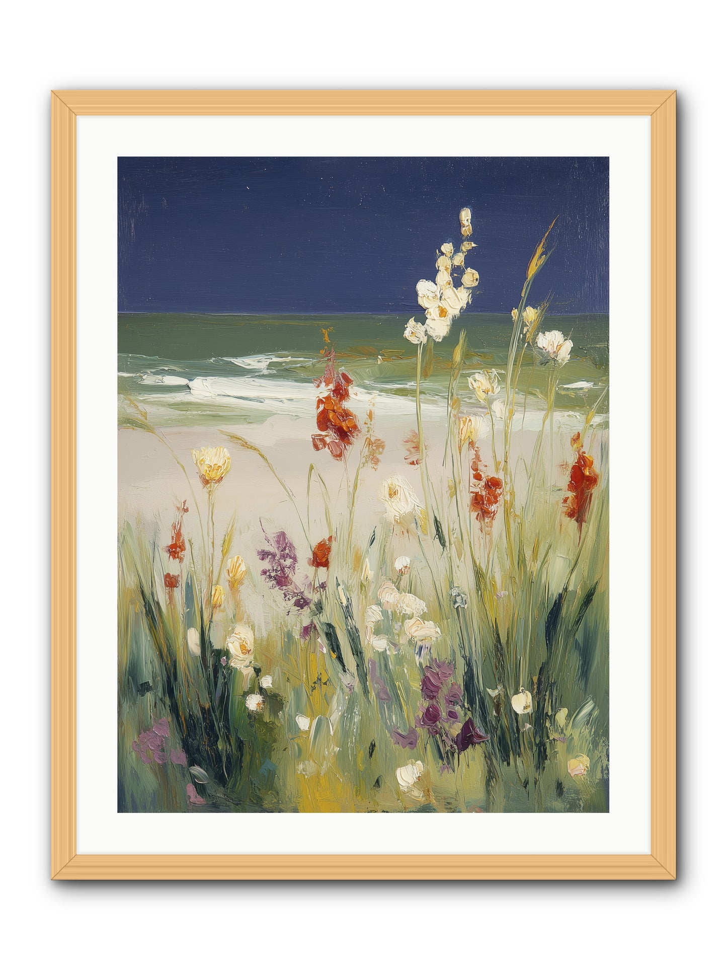 Dreams in Golden Light -- Framed Print - Natural 24x32