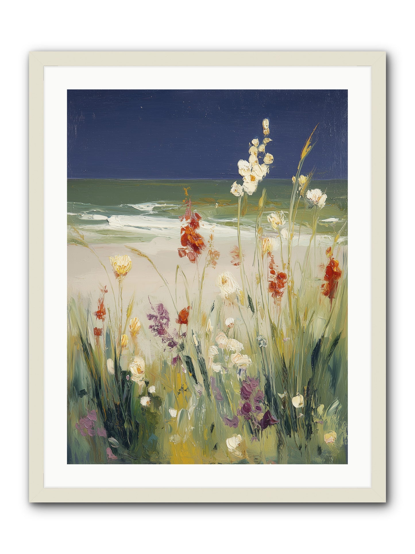 Dreams in Golden Light -- Framed Print - White 24x32