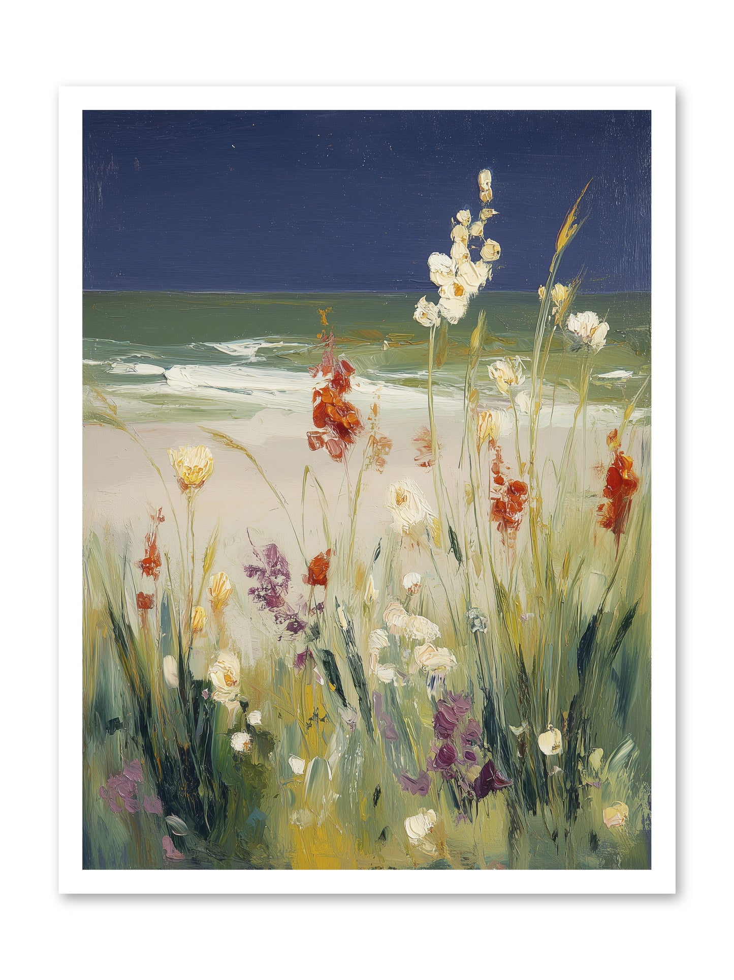 Dreams in Golden Light -- Loose Canvas Print 24x32