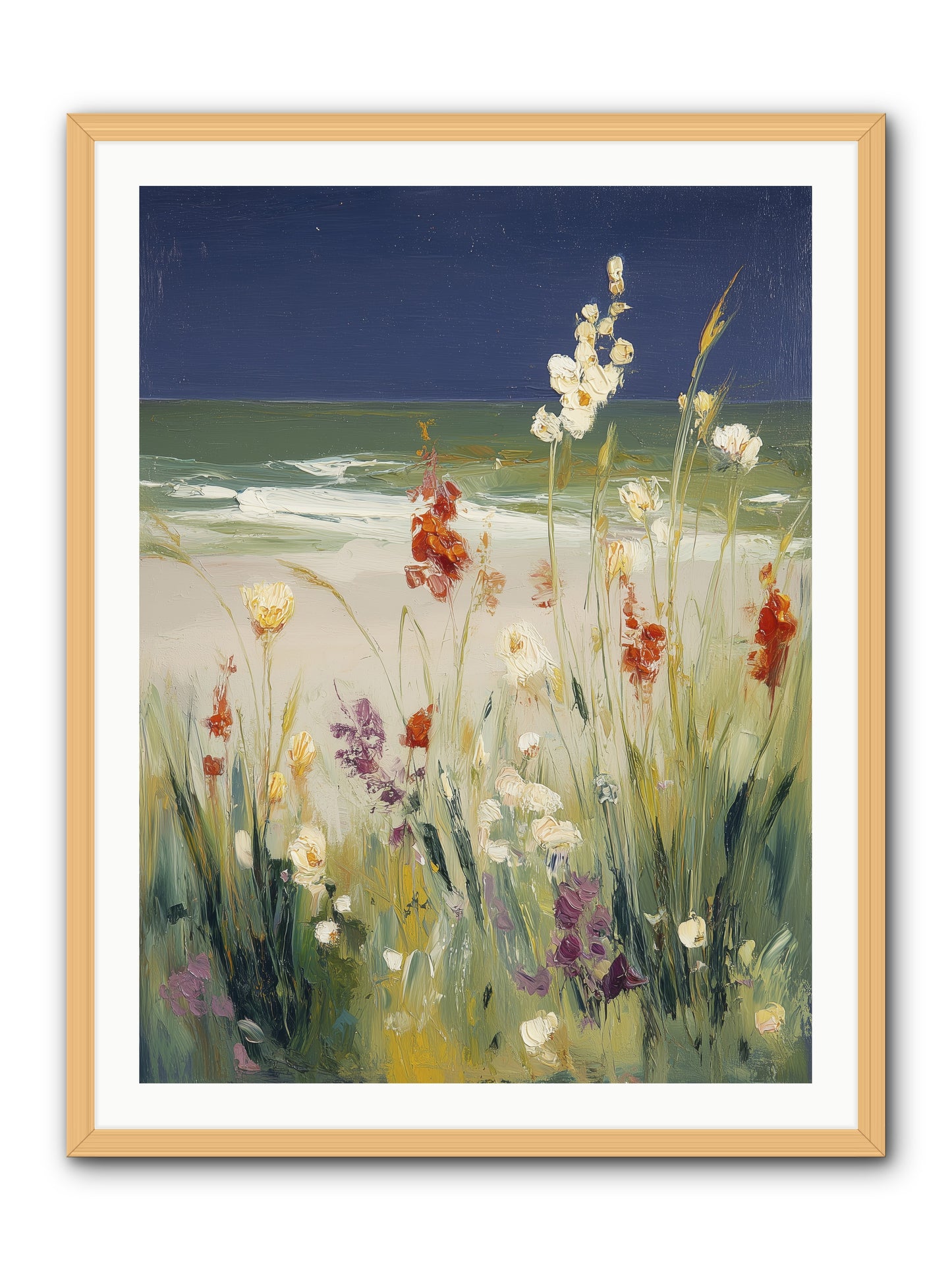 Dreams in Golden Light -- Framed Print - Natural 30x40