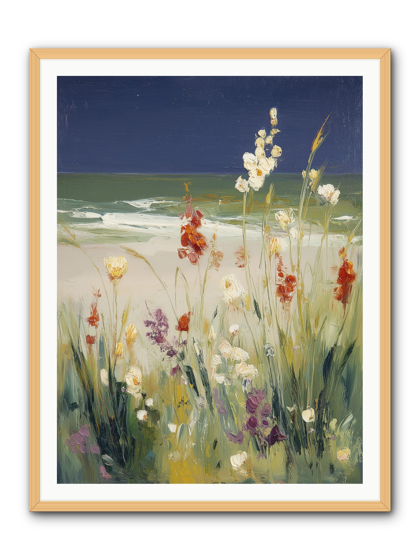 Dreams in Golden Light -- Framed Print - Natural 36x48