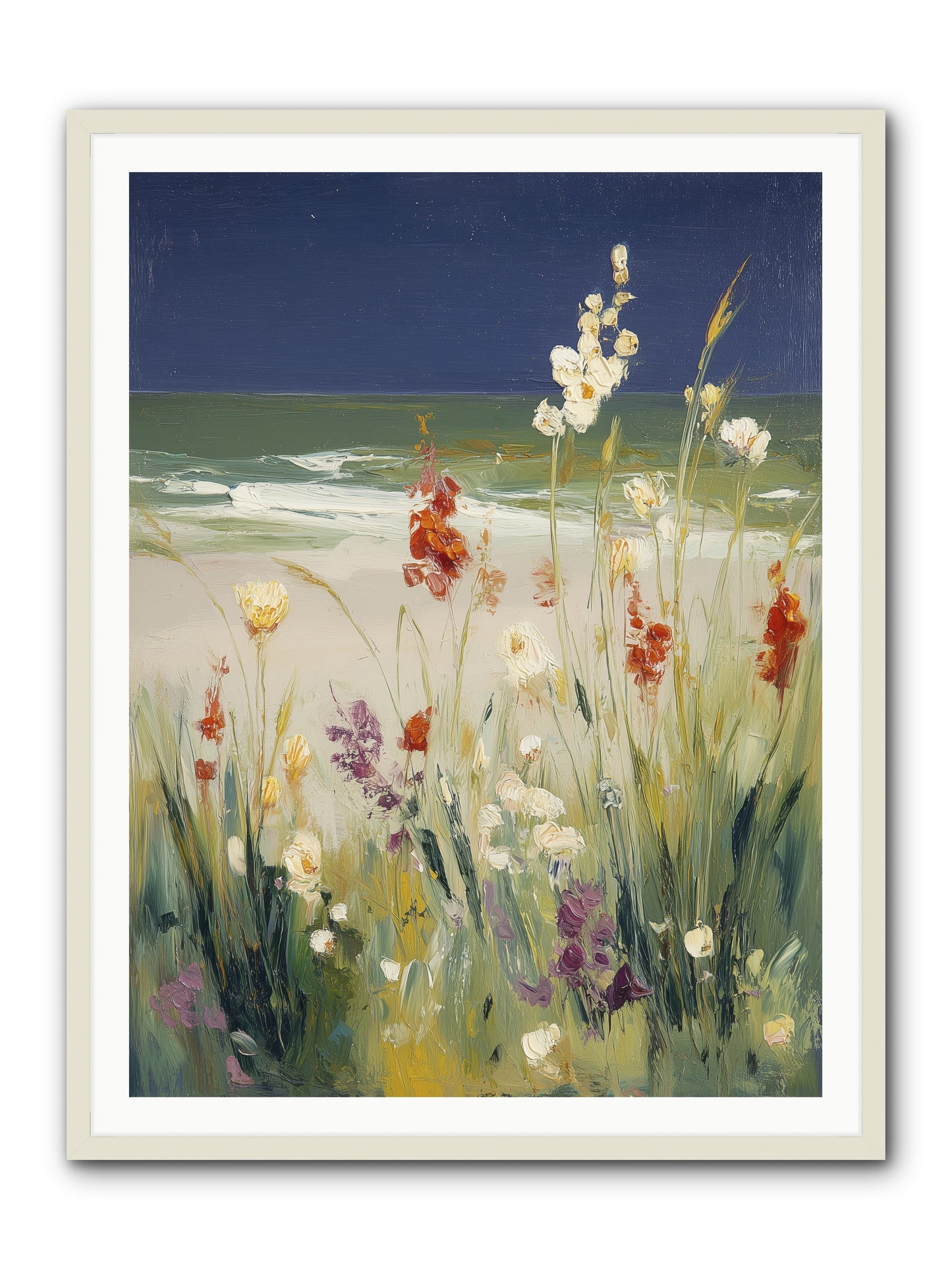 Dreams in Golden Light -- Framed Print - White 36x48