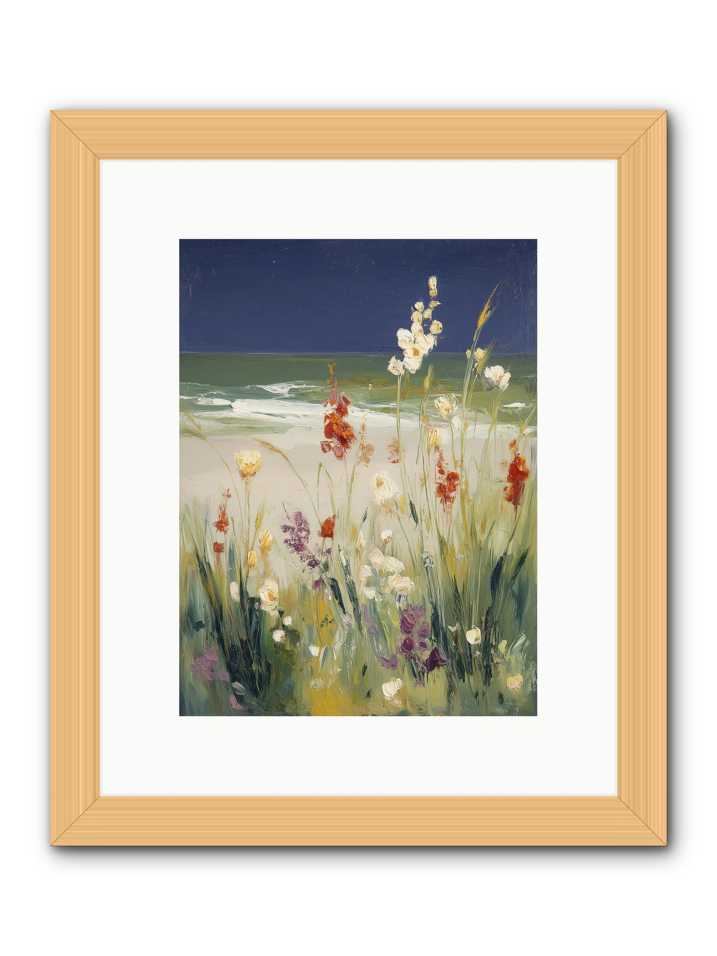 Dreams in Golden Light -- Framed Print - Natural 9x12