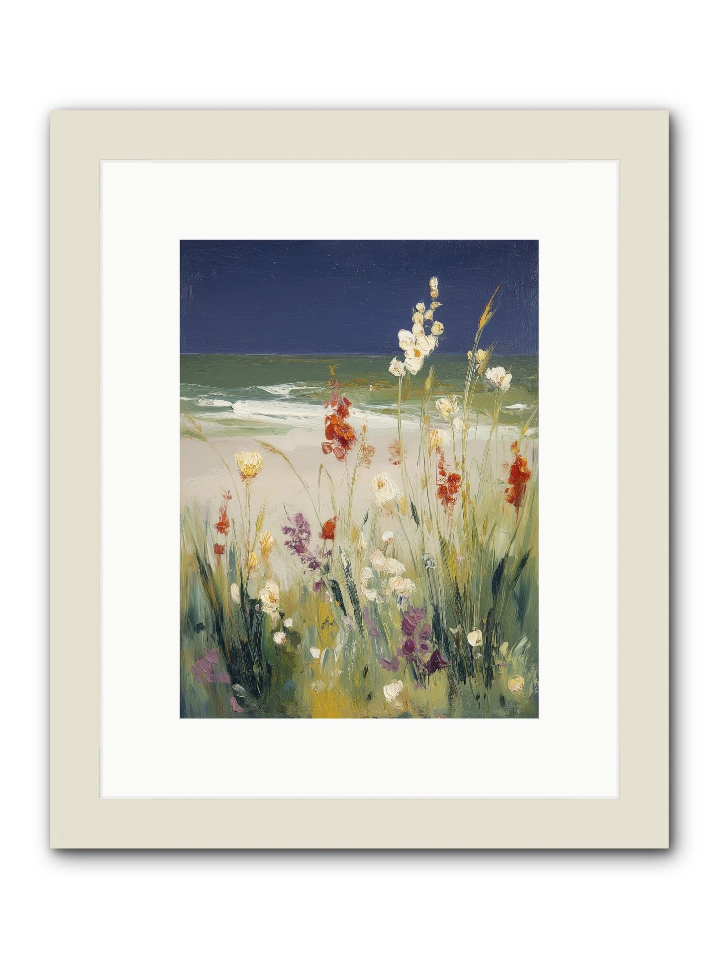 Dreams in Golden Light -- Framed Print - White 9x12