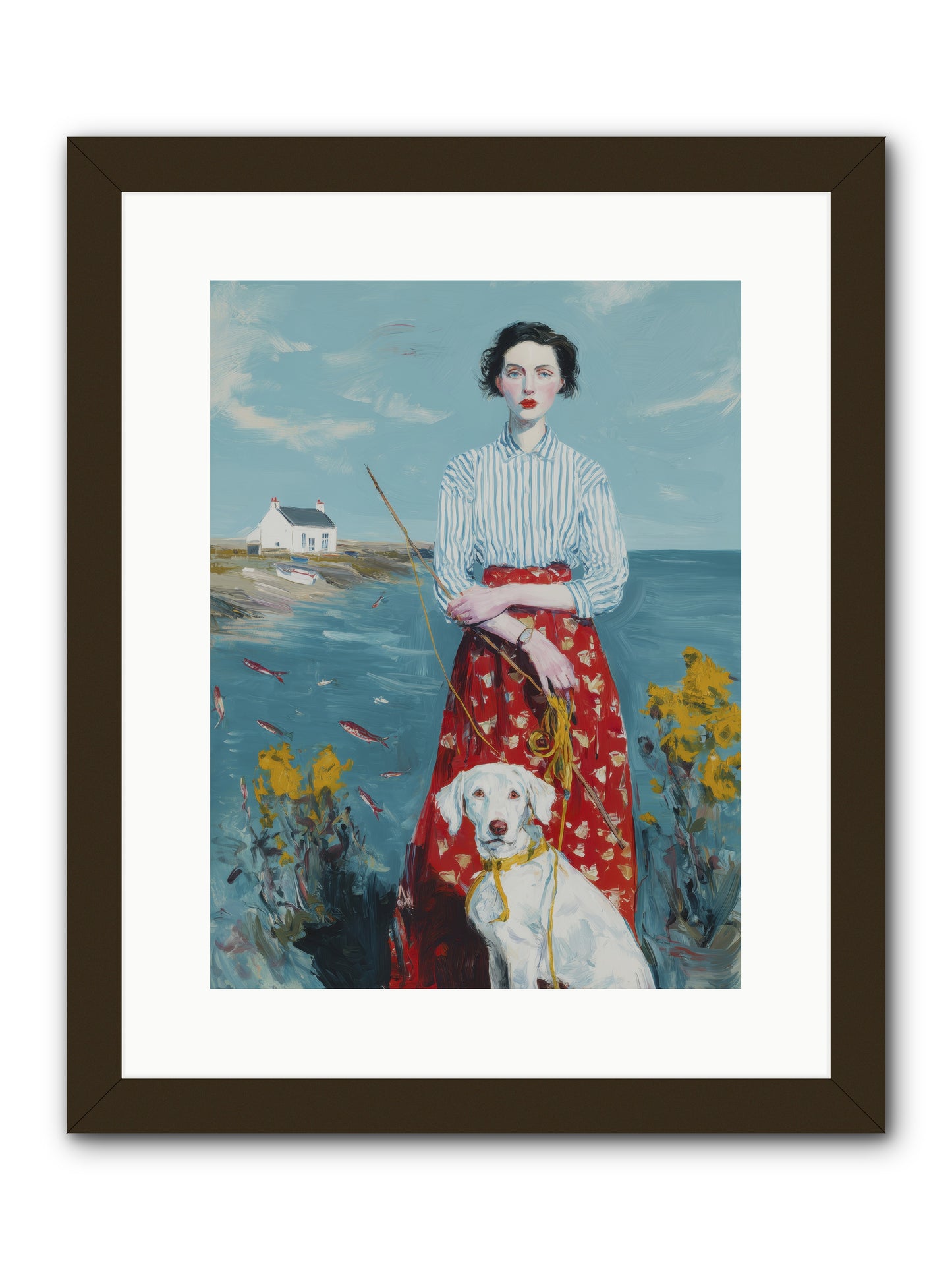 Dreams on Hold -- Framed Print - Black 12x16