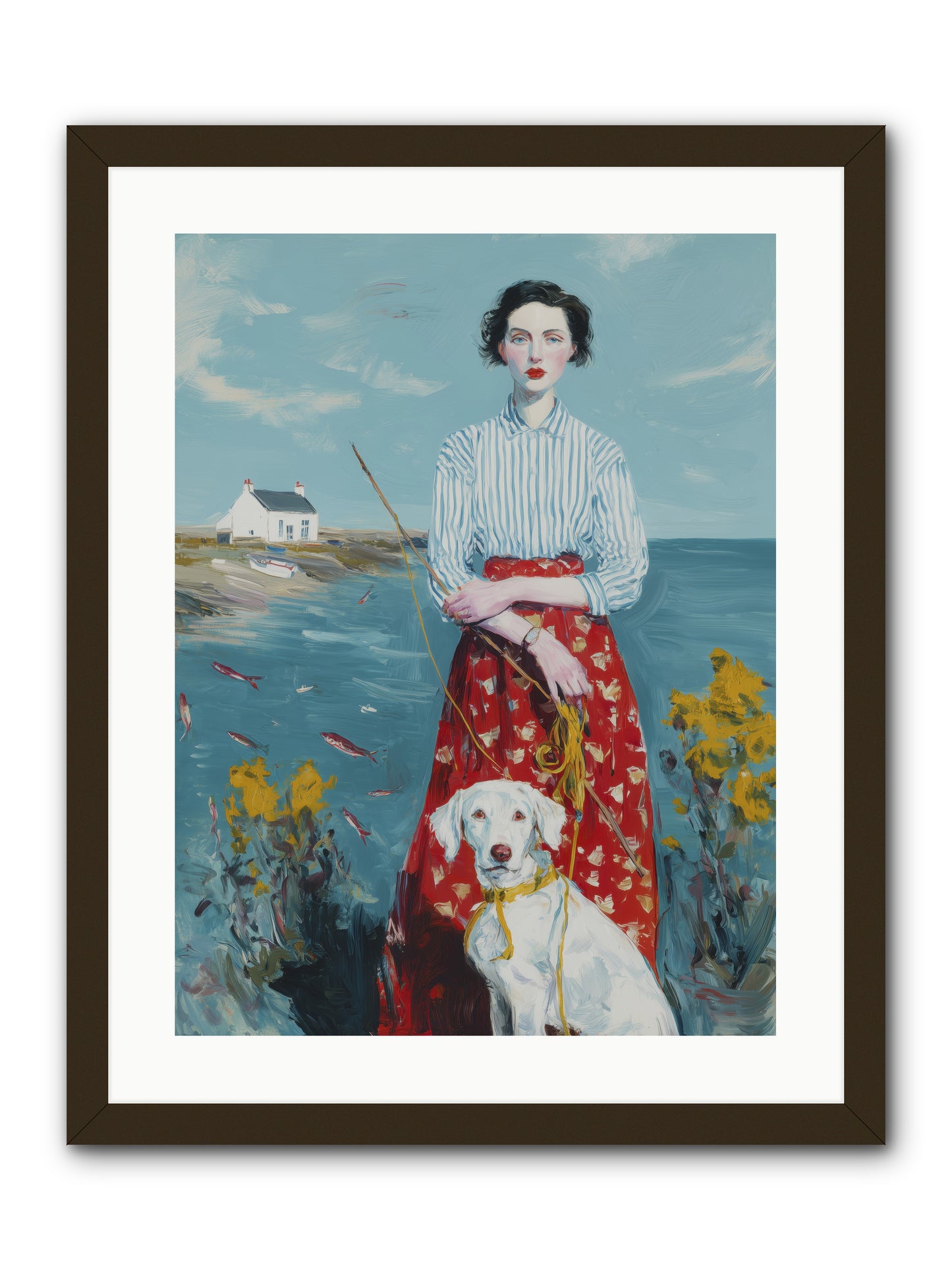 Dreams on Hold -- Framed Print - Black 18x24