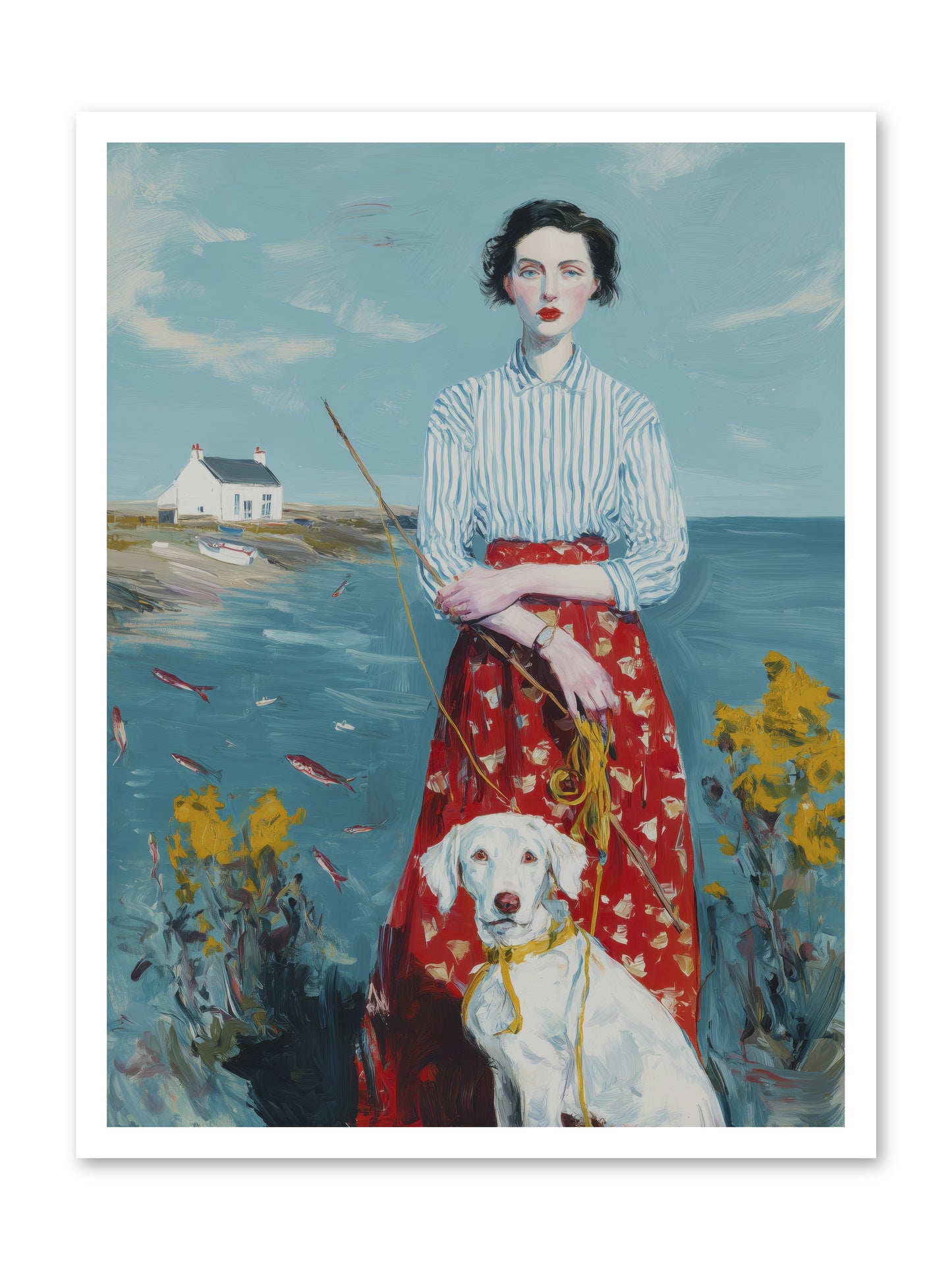Dreams on Hold -- Loose Canvas Print 24x32