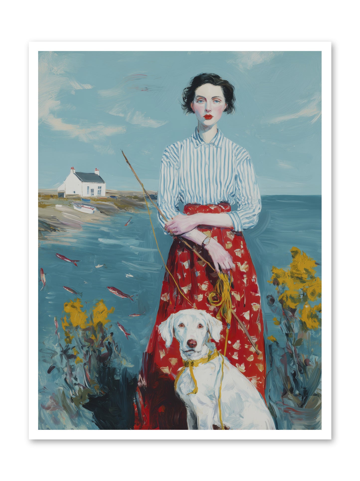 Dreams on Hold -- Loose Canvas Print 30x40