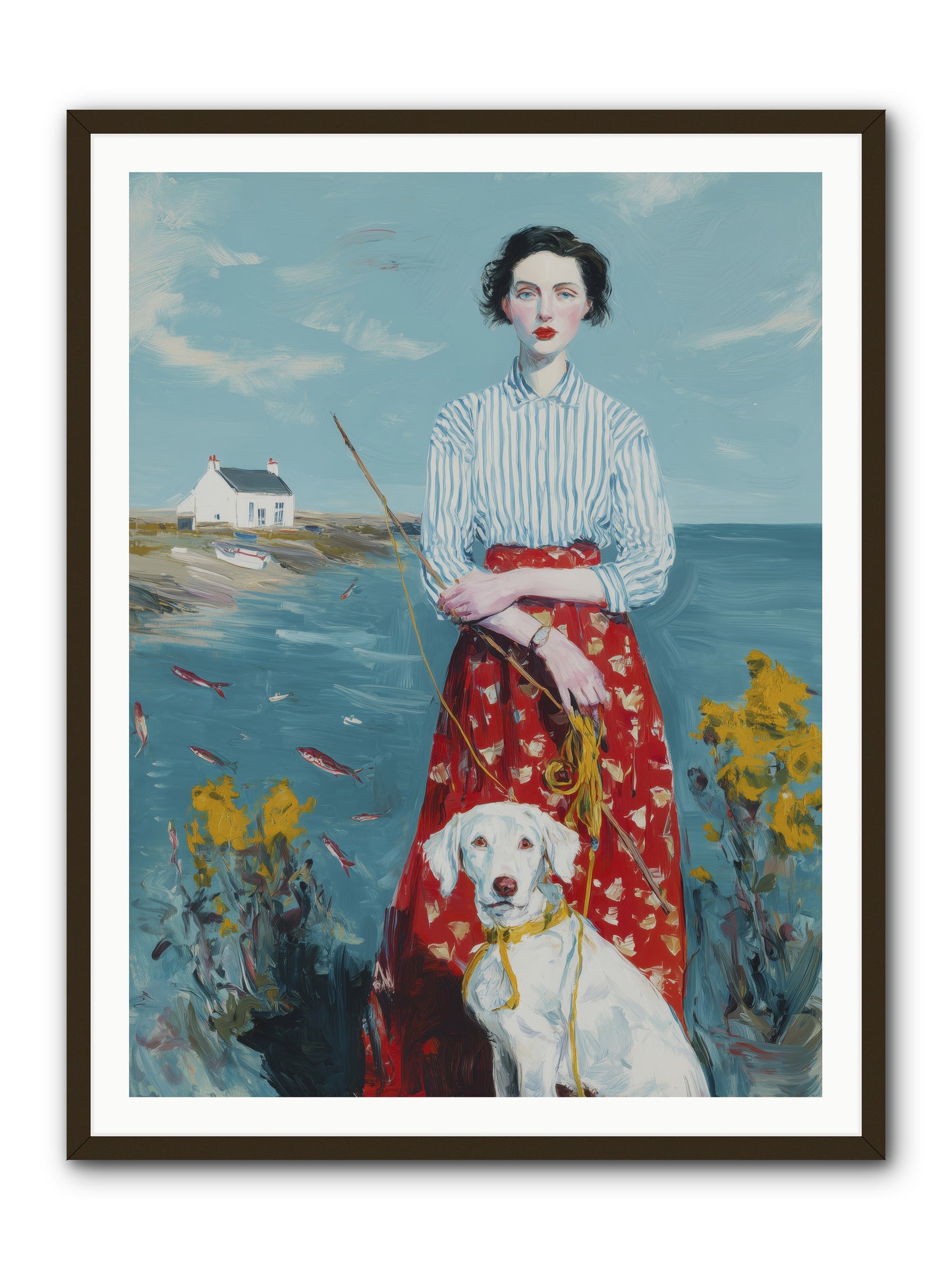 Dreams on Hold -- Framed Print - Black 36x48