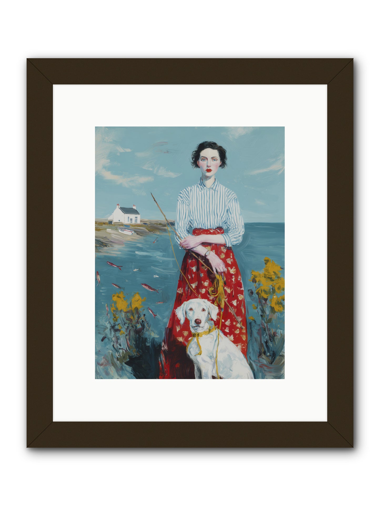Dreams on Hold -- Framed Print - Black 9x12