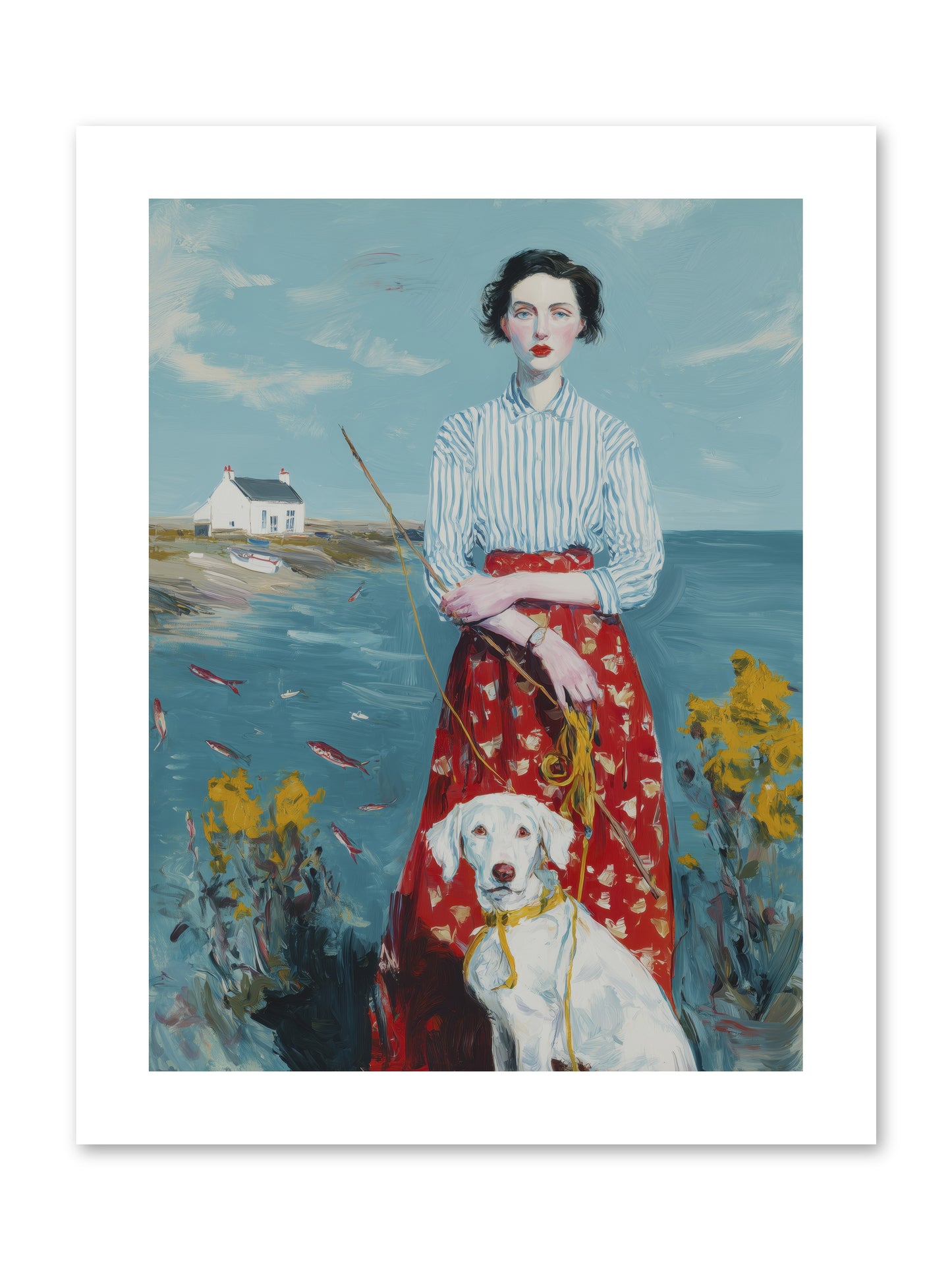 Dreams on Hold -- Loose Canvas Print 9x12