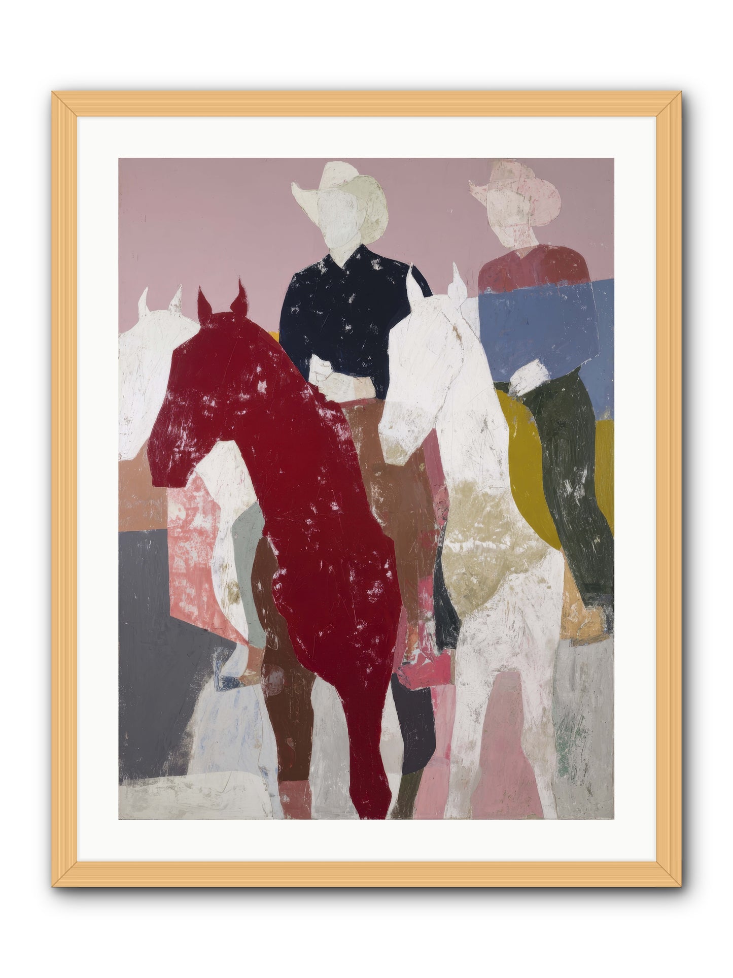 Drenched in Possibility -- Framed Print - Natural 24x32