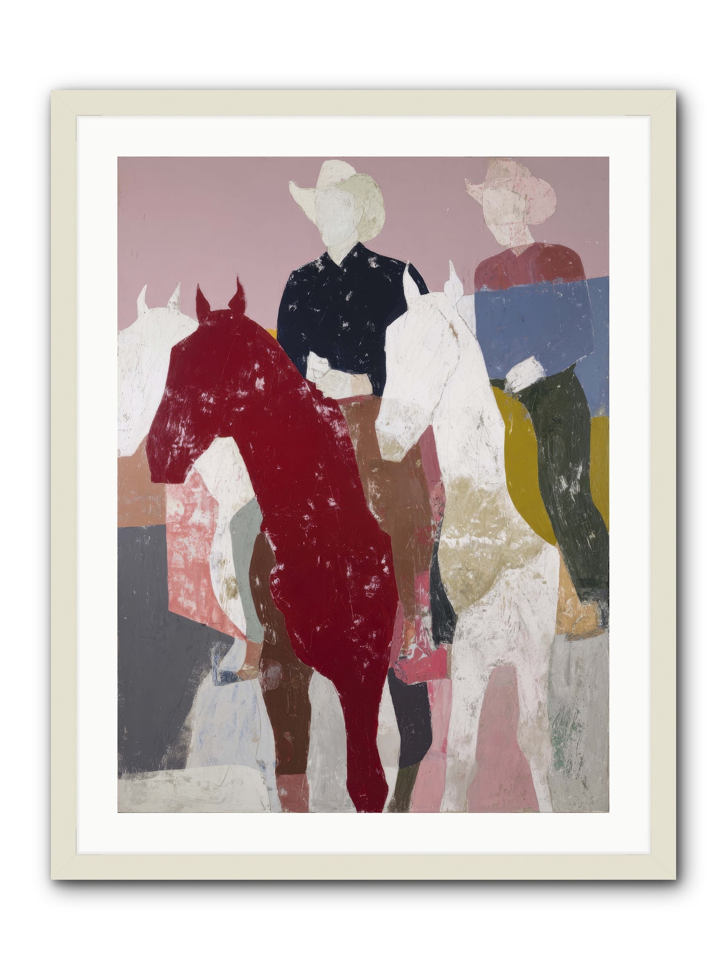 Drenched in Possibility -- Framed Print - White 24x32