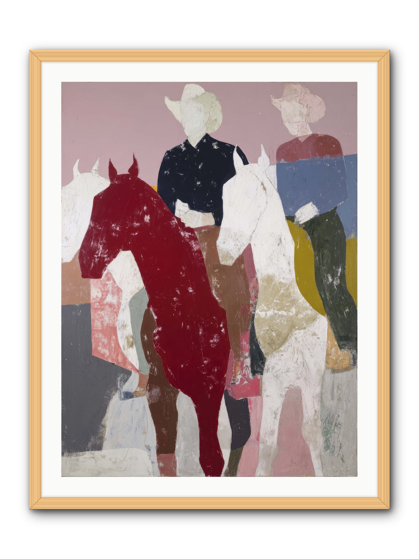 Drenched in Possibility -- Framed Print - Natural 30x40