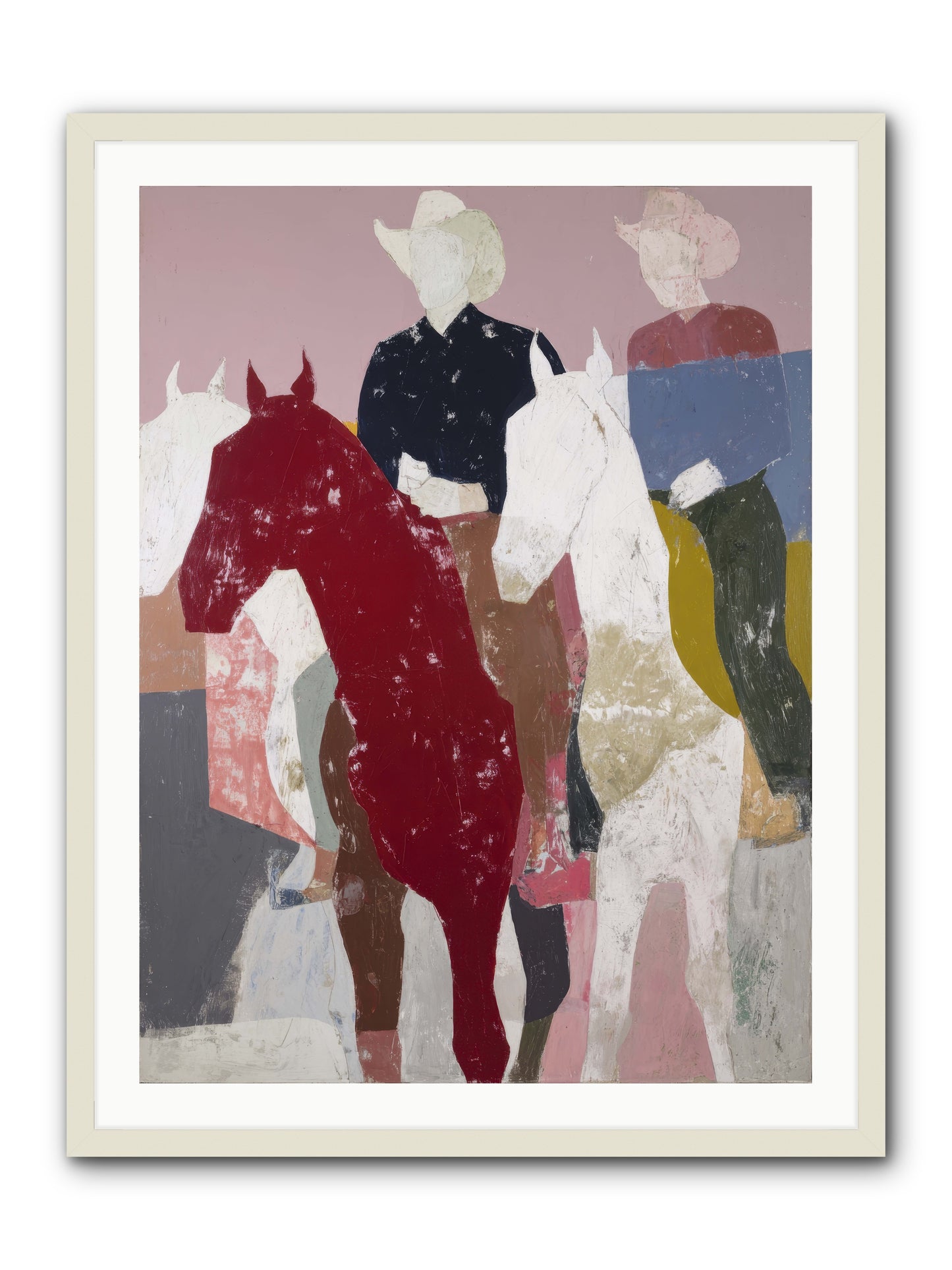 Drenched in Possibility -- Framed Print - White 30x40