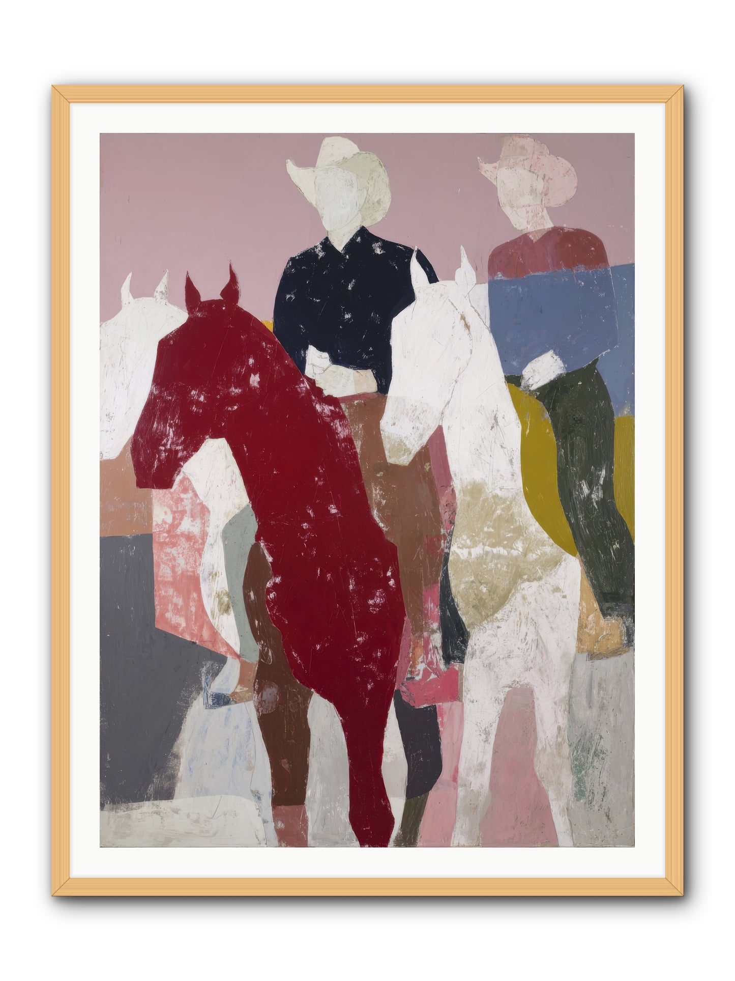 Drenched in Possibility -- Framed Print - Natural 36x48