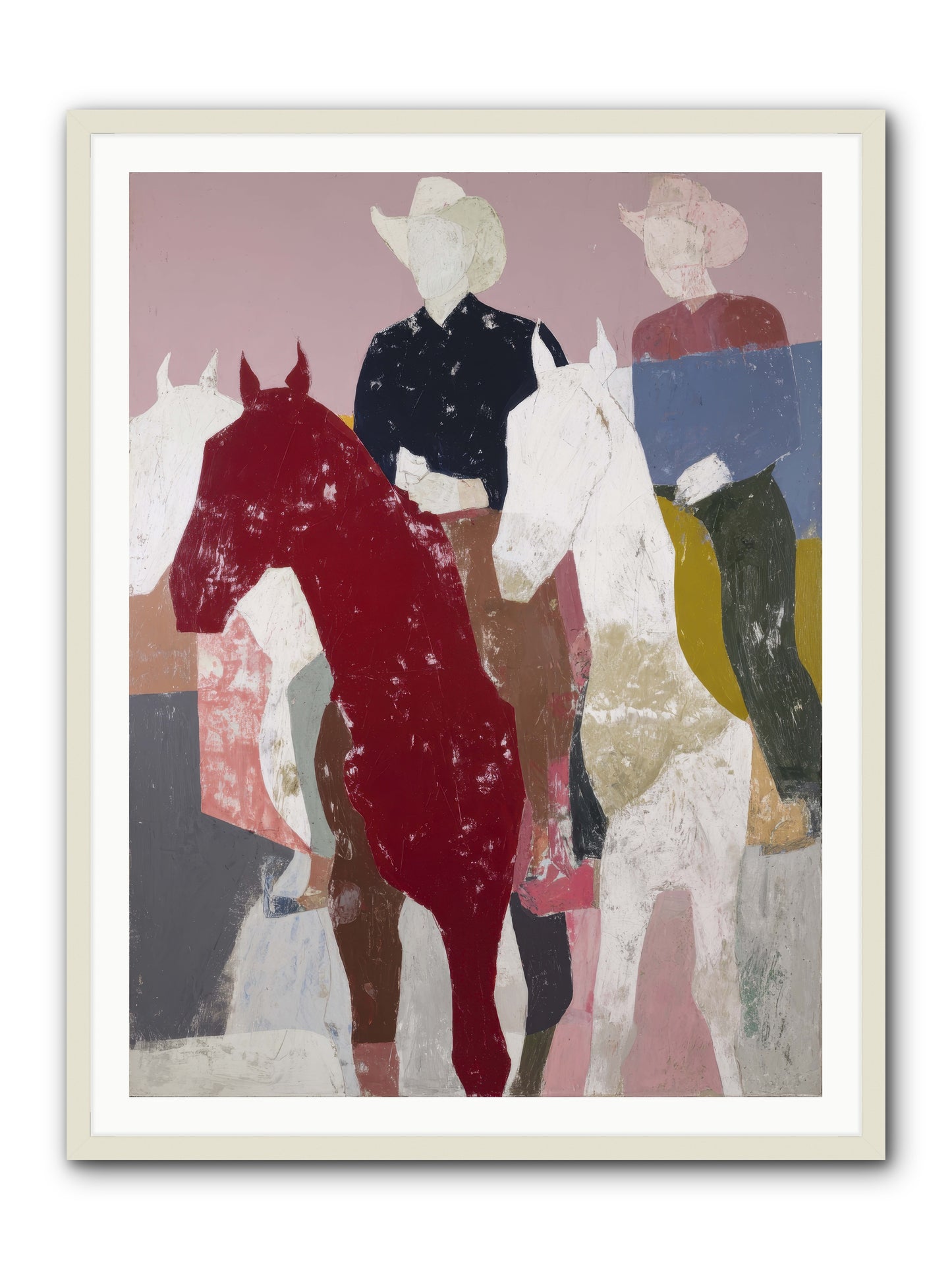 Drenched in Possibility -- Framed Print - White 36x48