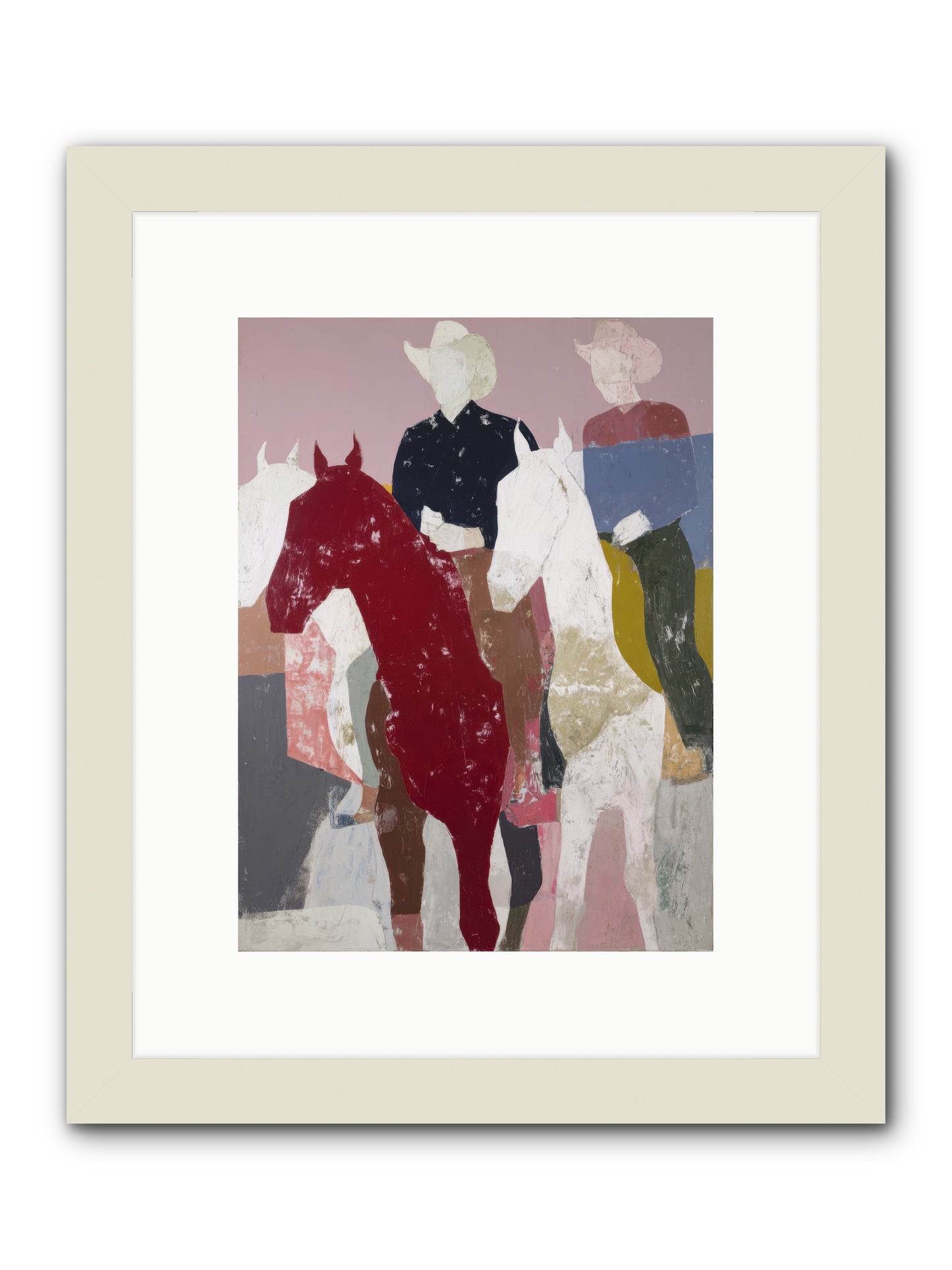 Drenched in Possibility -- Framed Print - White 9x12