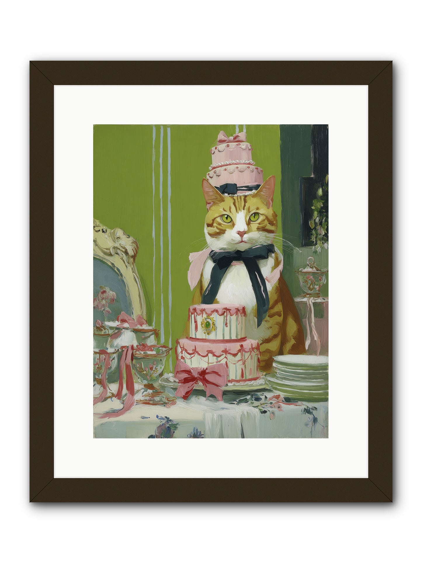 Drenched in Wonder -- Framed Print - Black 12x16
