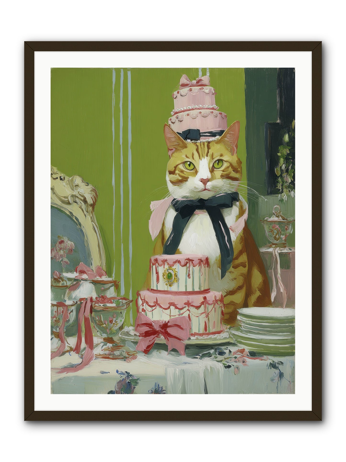 Drenched in Wonder -- Framed Print - Black 30x40