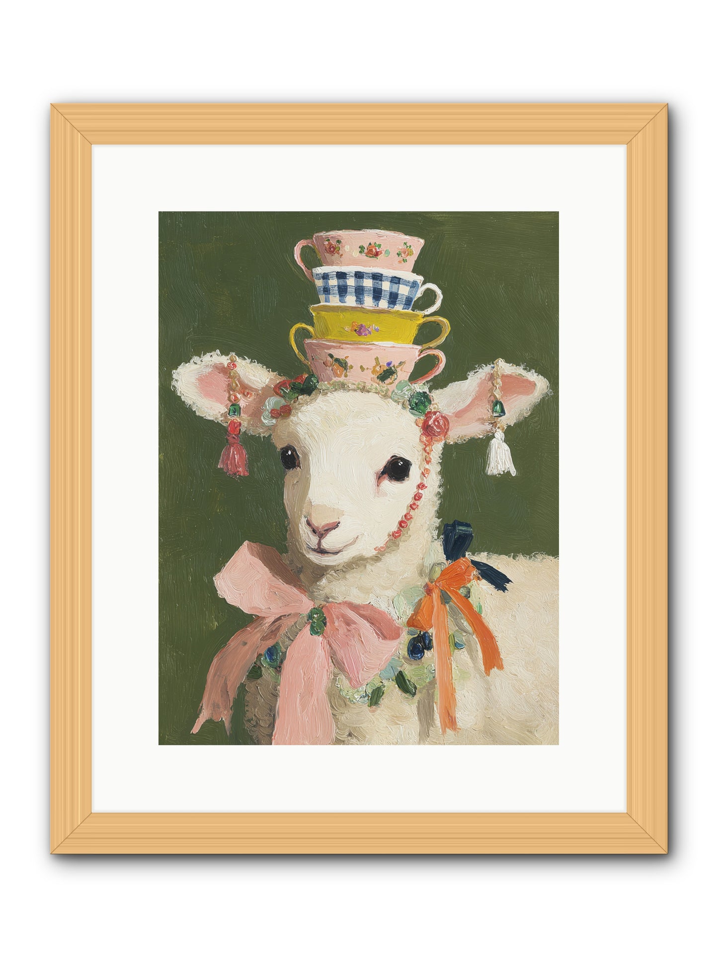 Dressed in Sunshine -- Framed Print - Natural 12x16