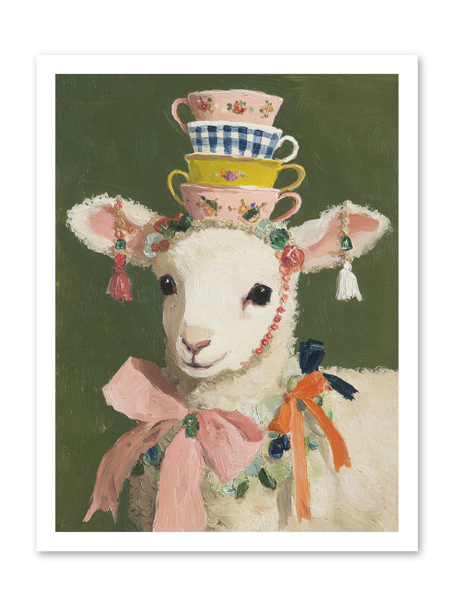 Dressed in Sunshine -- Loose Canvas Print 18x24