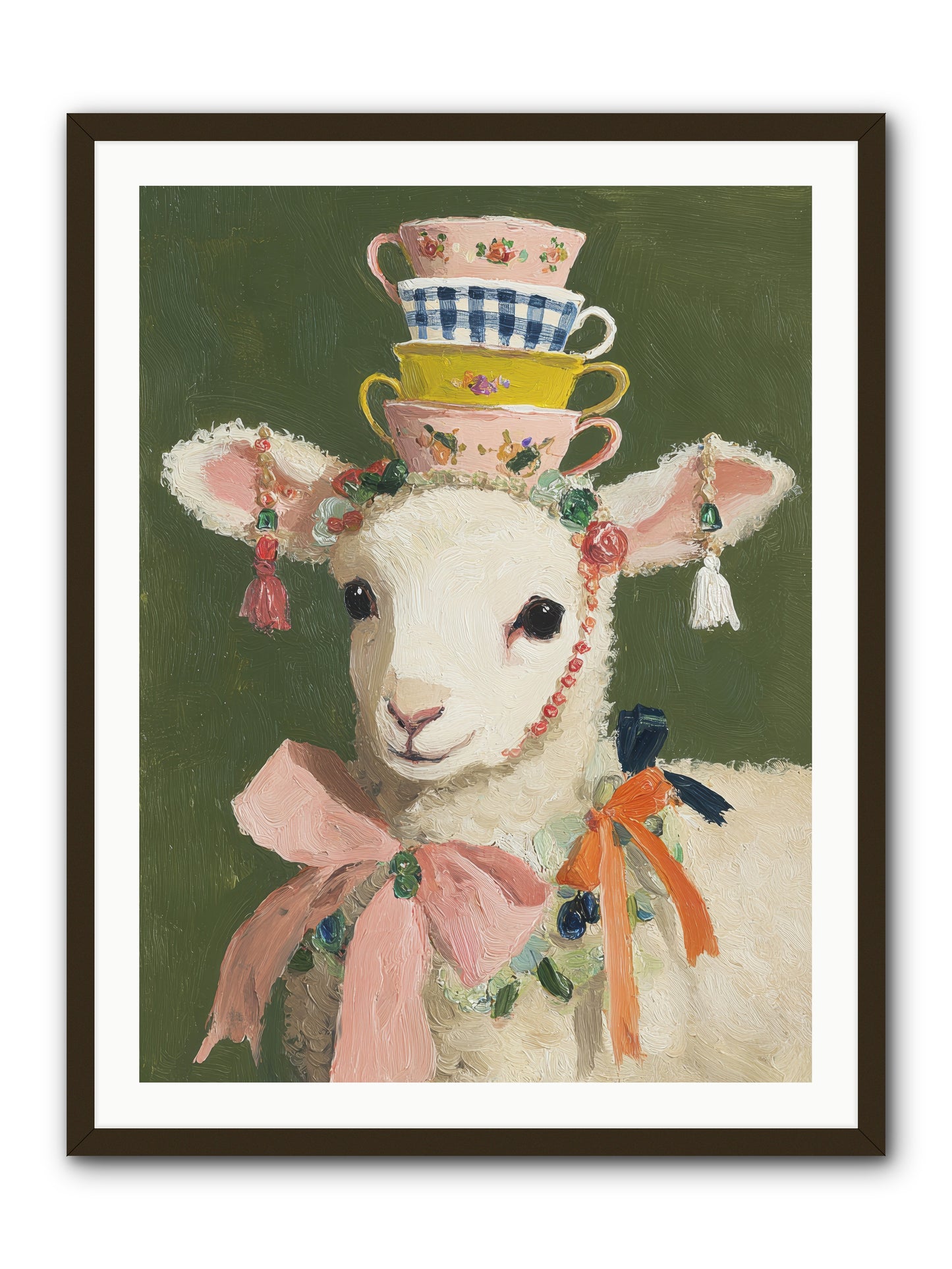 Dressed in Sunshine -- Framed Print - Black 30x40