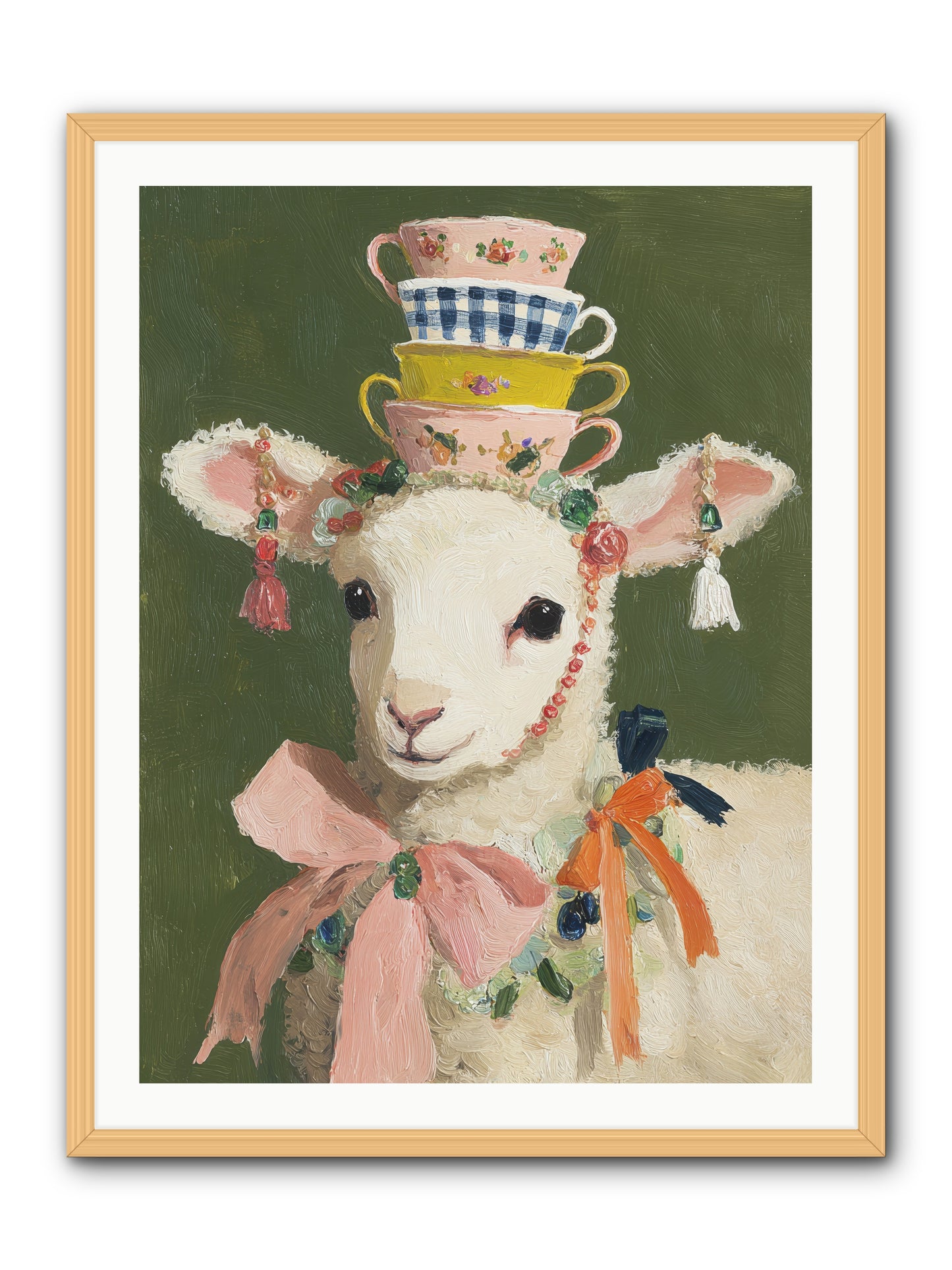 Dressed in Sunshine -- Framed Print - Natural 30x40