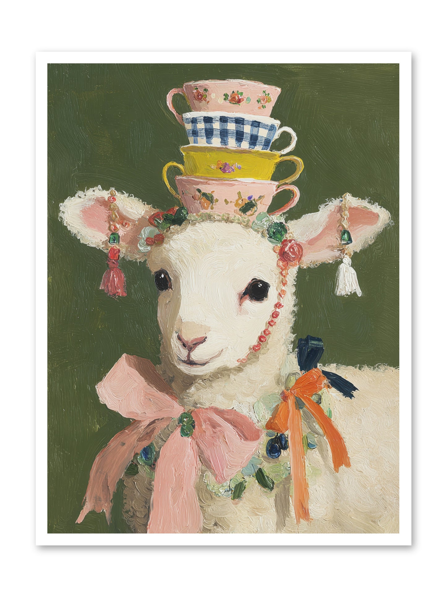 Dressed in Sunshine -- Loose Canvas Print 30x40