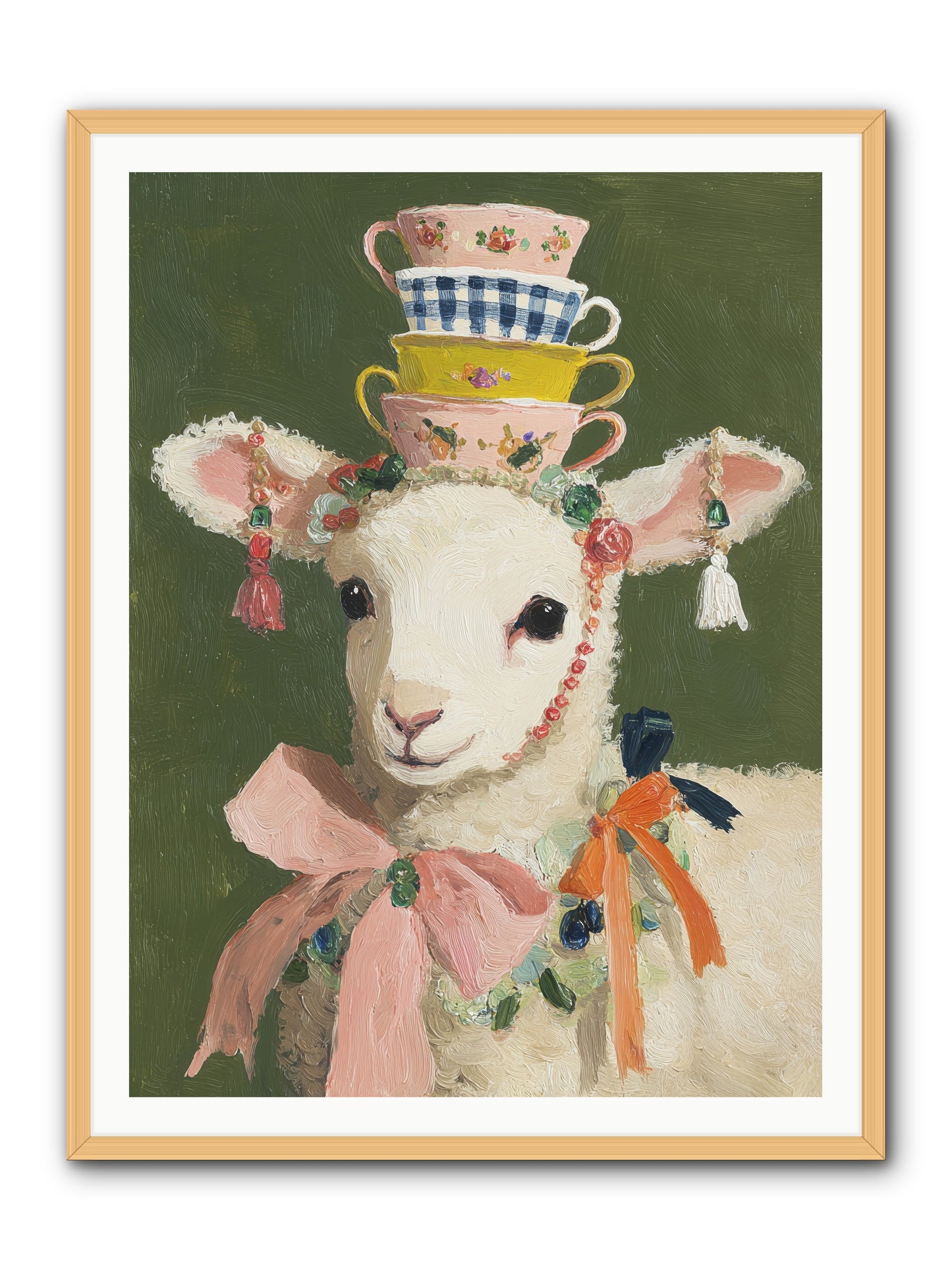 Dressed in Sunshine -- Framed Print - Natural 36x48