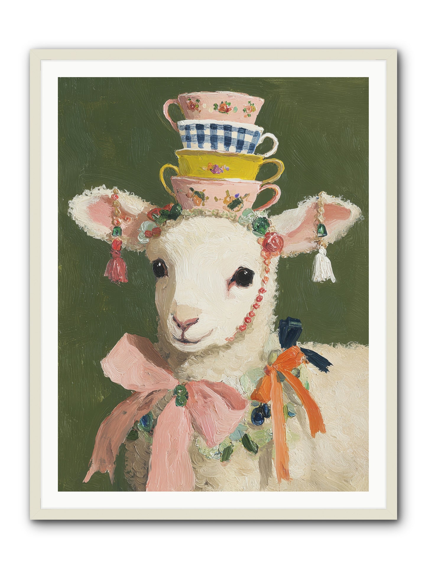 Dressed in Sunshine -- Framed Print - White 36x48