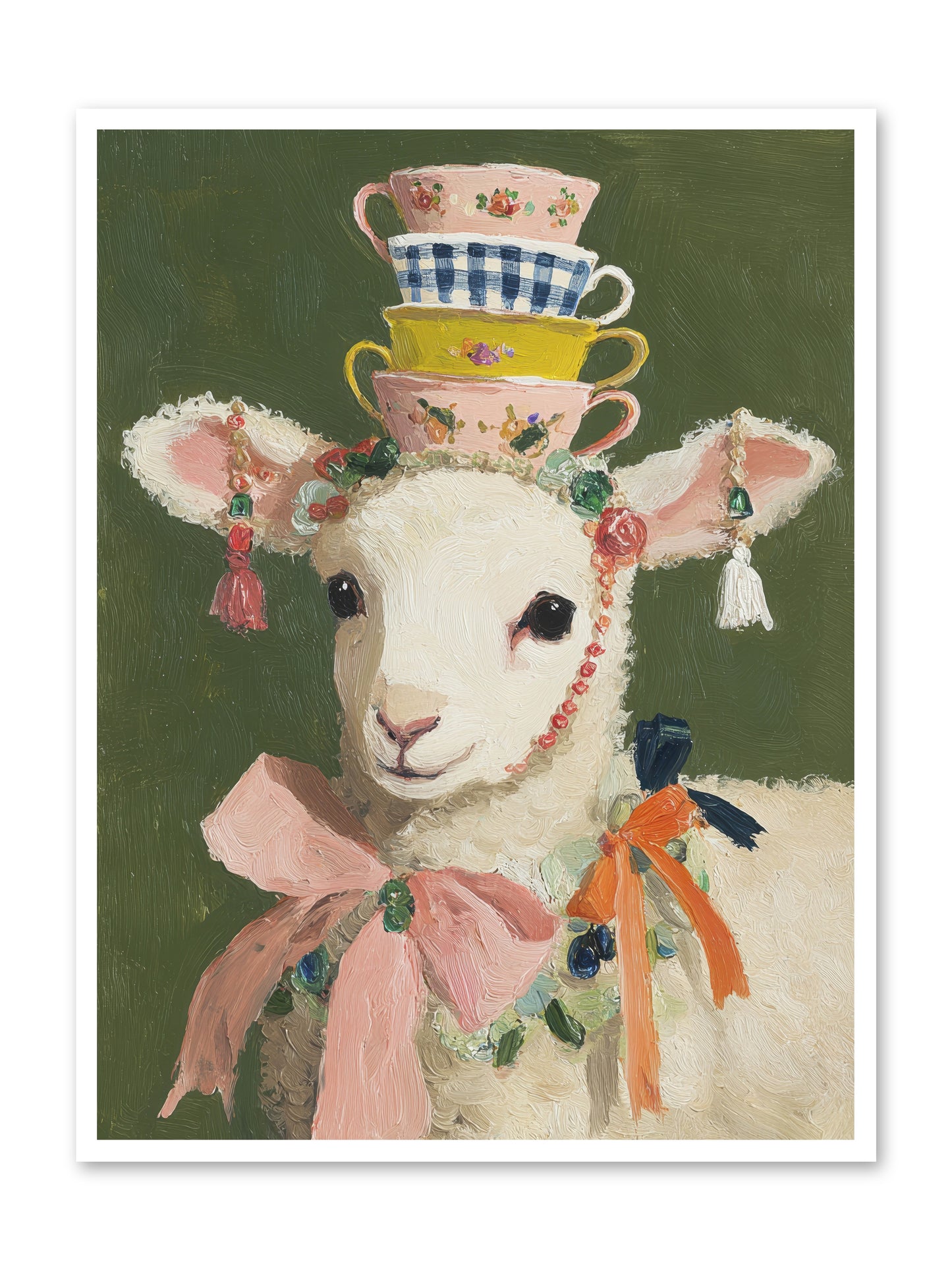 Dressed in Sunshine -- Loose Canvas Print 36x48