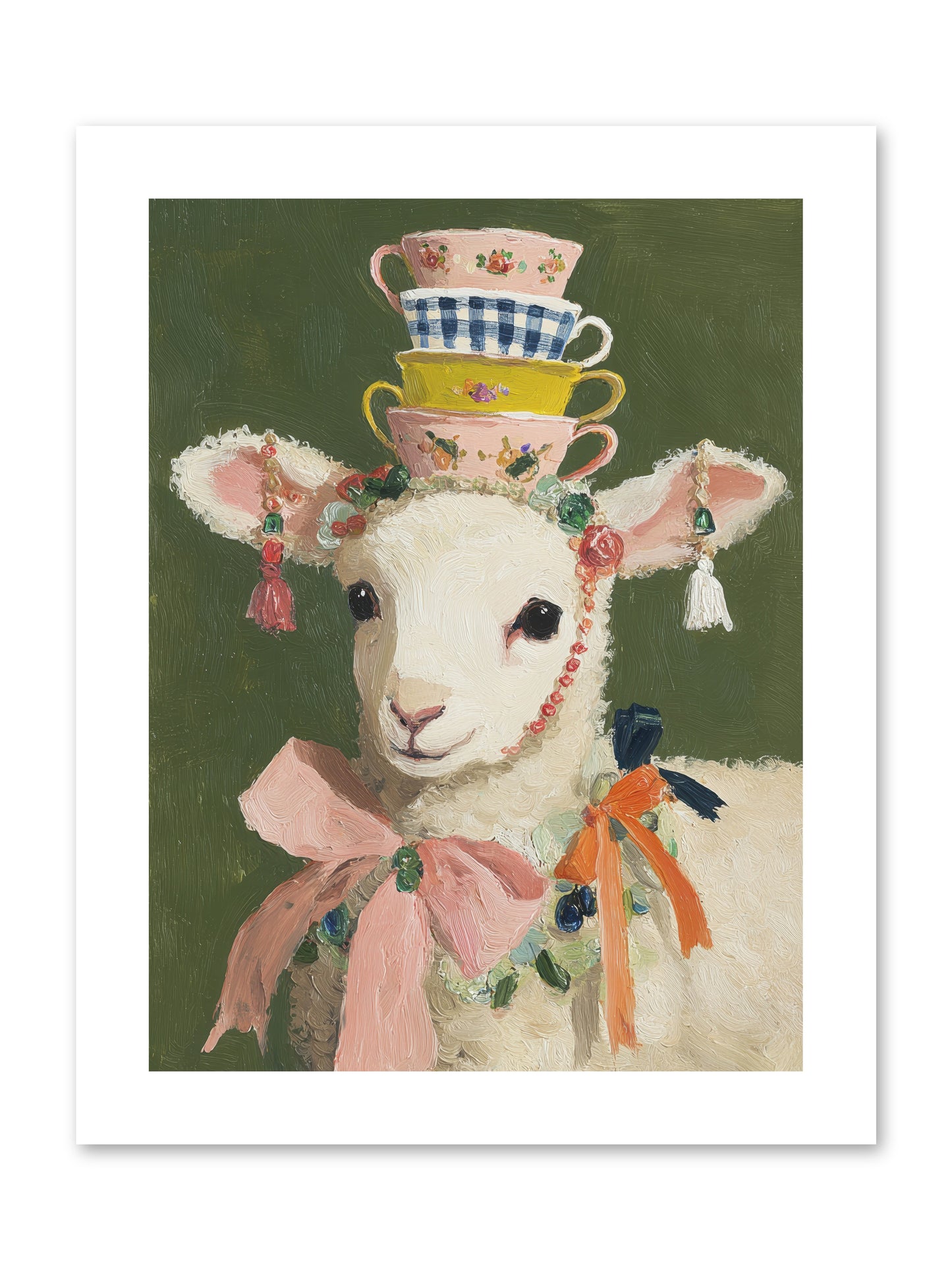 Dressed in Sunshine -- Loose Canvas Print 9x12