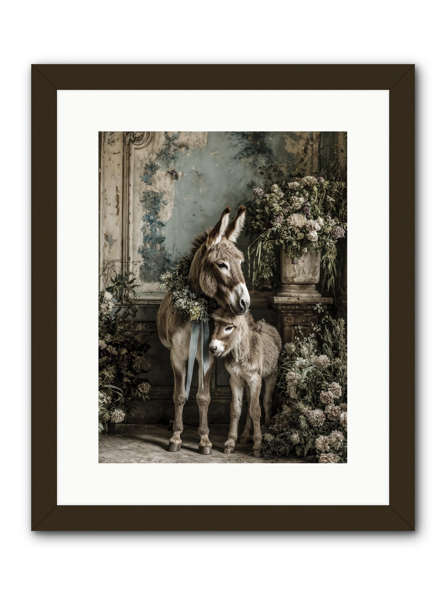 Drifting toward wonder -- Framed Print - Black 12x16