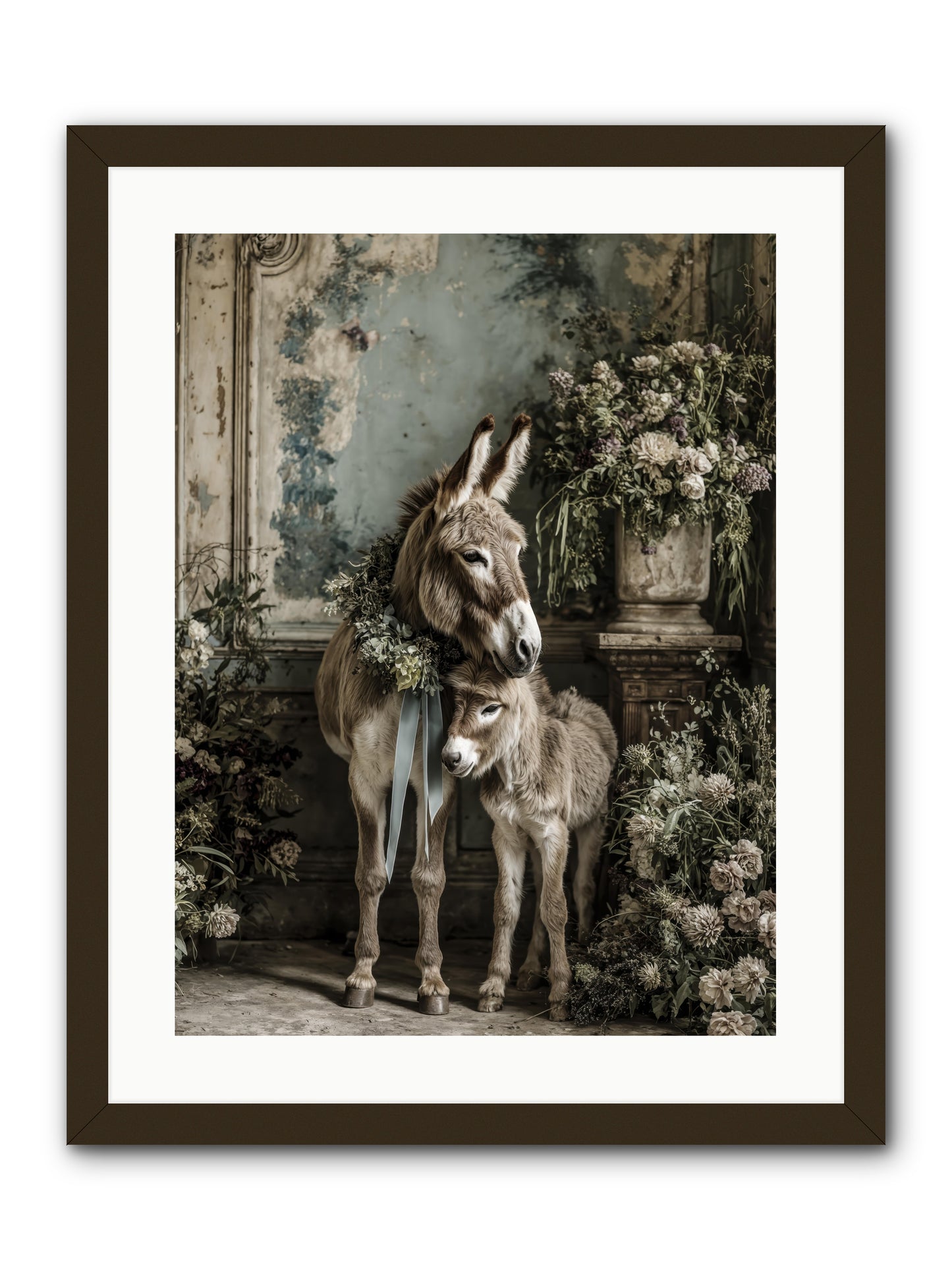 Drifting toward wonder -- Framed Print - Black 18x24