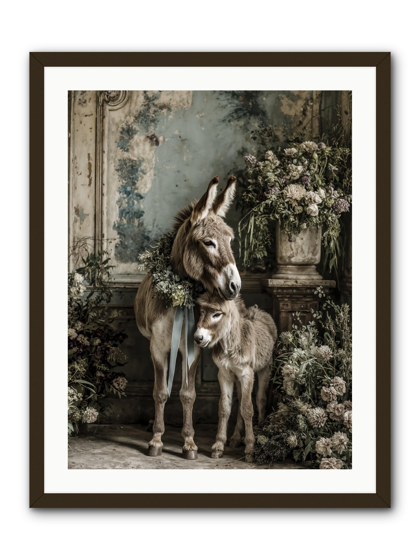 Drifting toward wonder -- Framed Print - Black 24x32