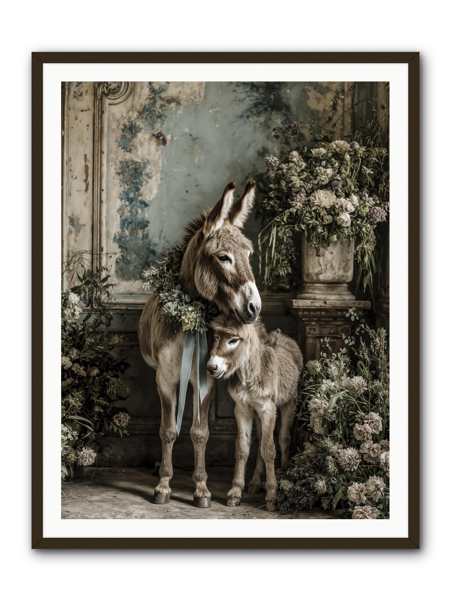 Drifting toward wonder -- Framed Print - Black 36x48