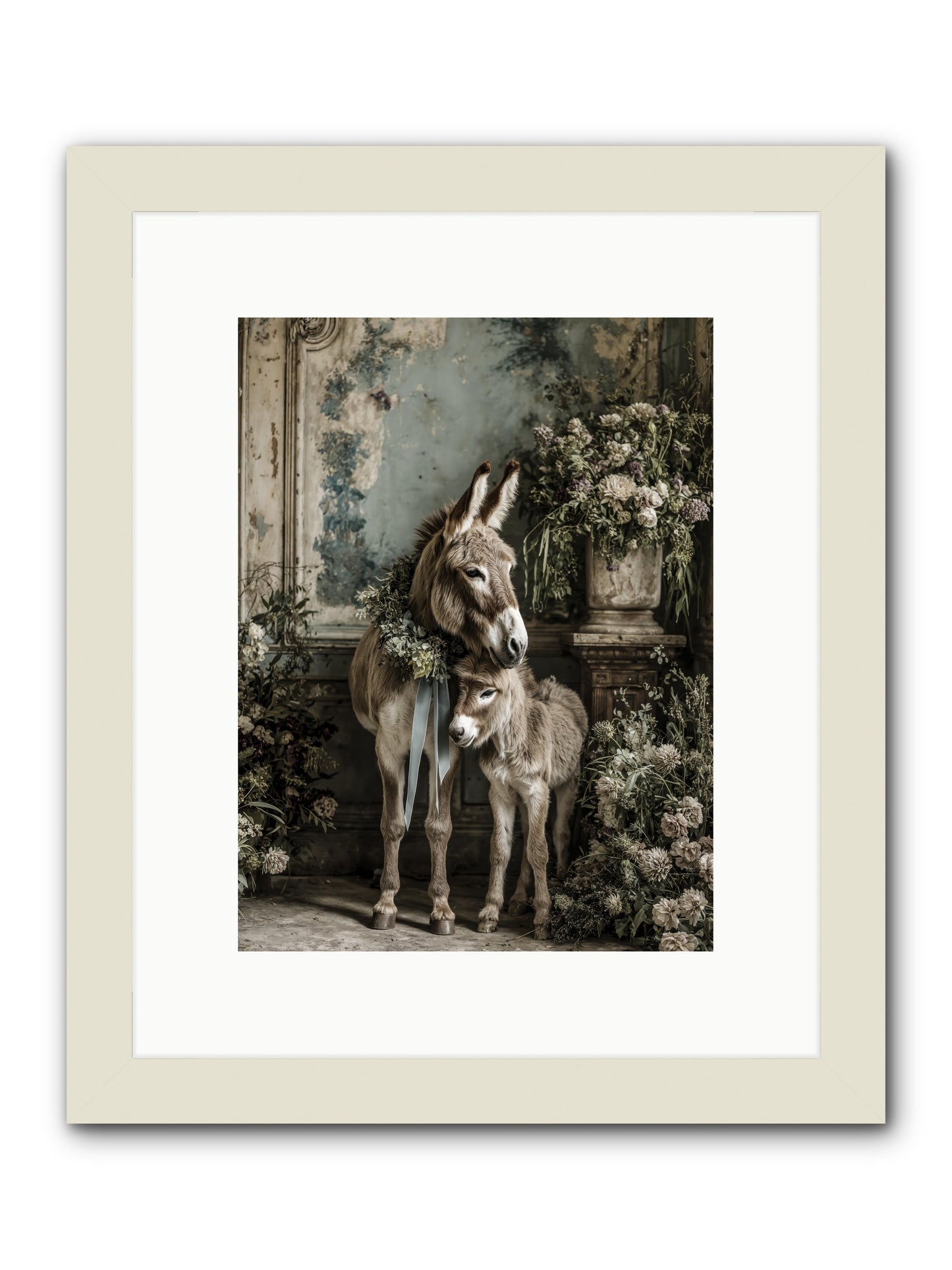 Drifting toward wonder -- Framed Print - White 9x12