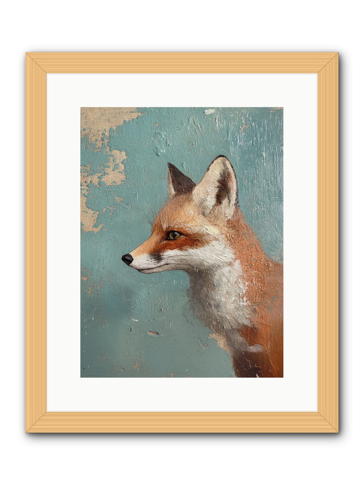 Duchess Of Moonlight -- Framed Print - Natural 12x16