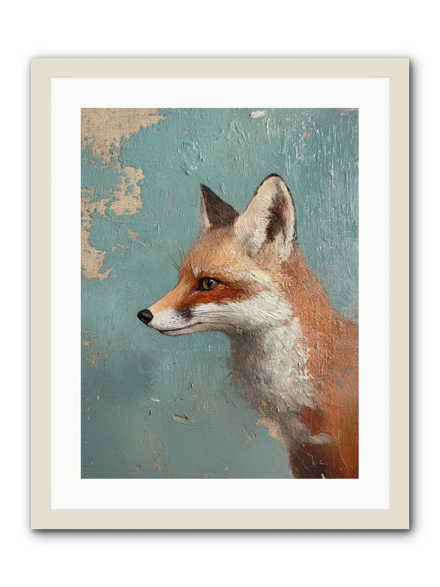 Duchess Of Moonlight -- Framed Print - White 18x24
