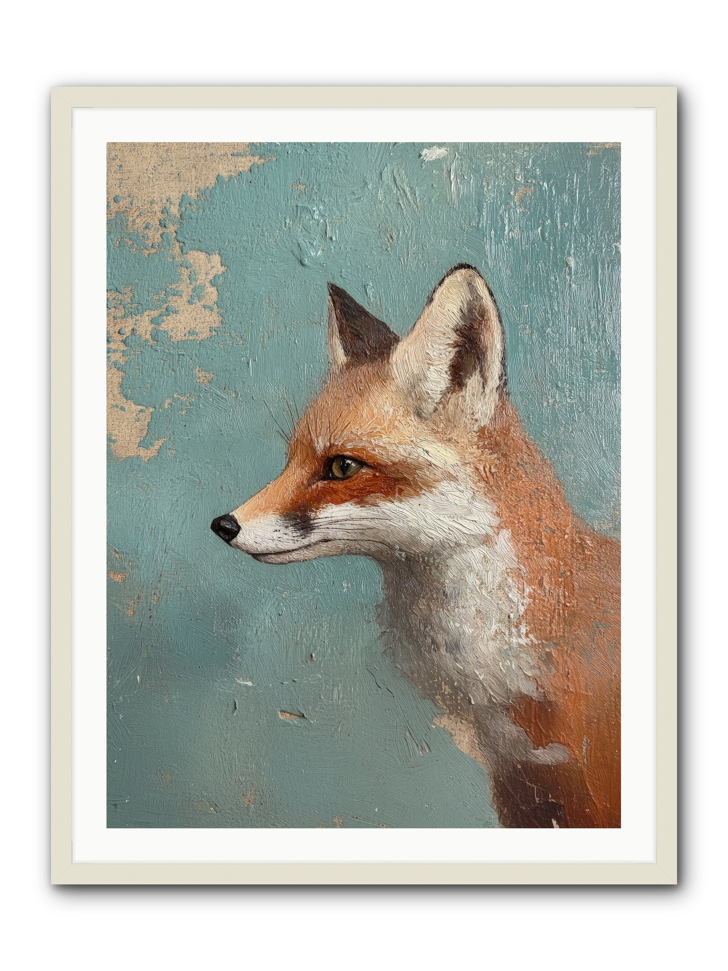 Duchess Of Moonlight -- Framed Print - White 30x40