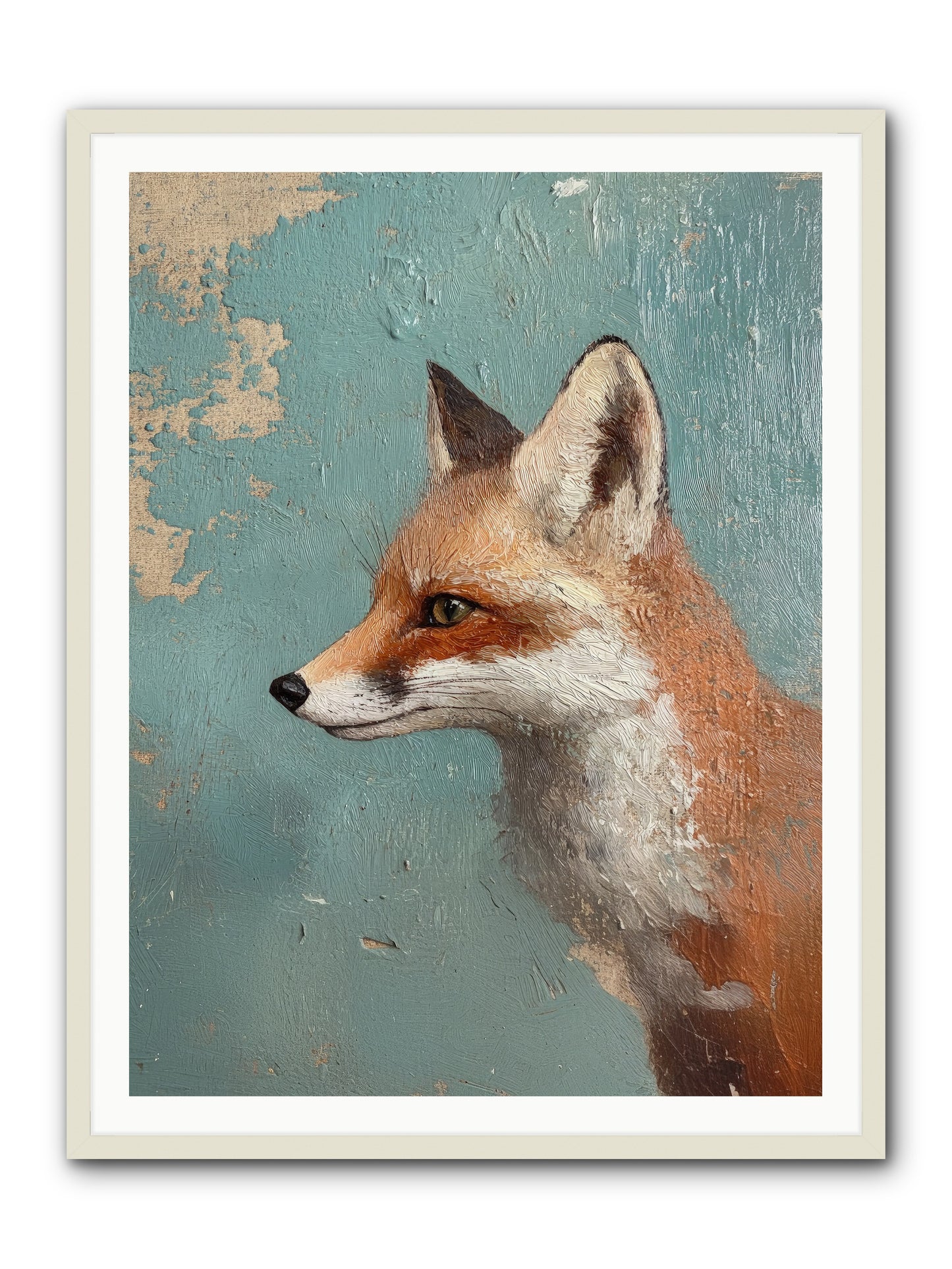 Duchess Of Moonlight -- Framed Print - White 36x48