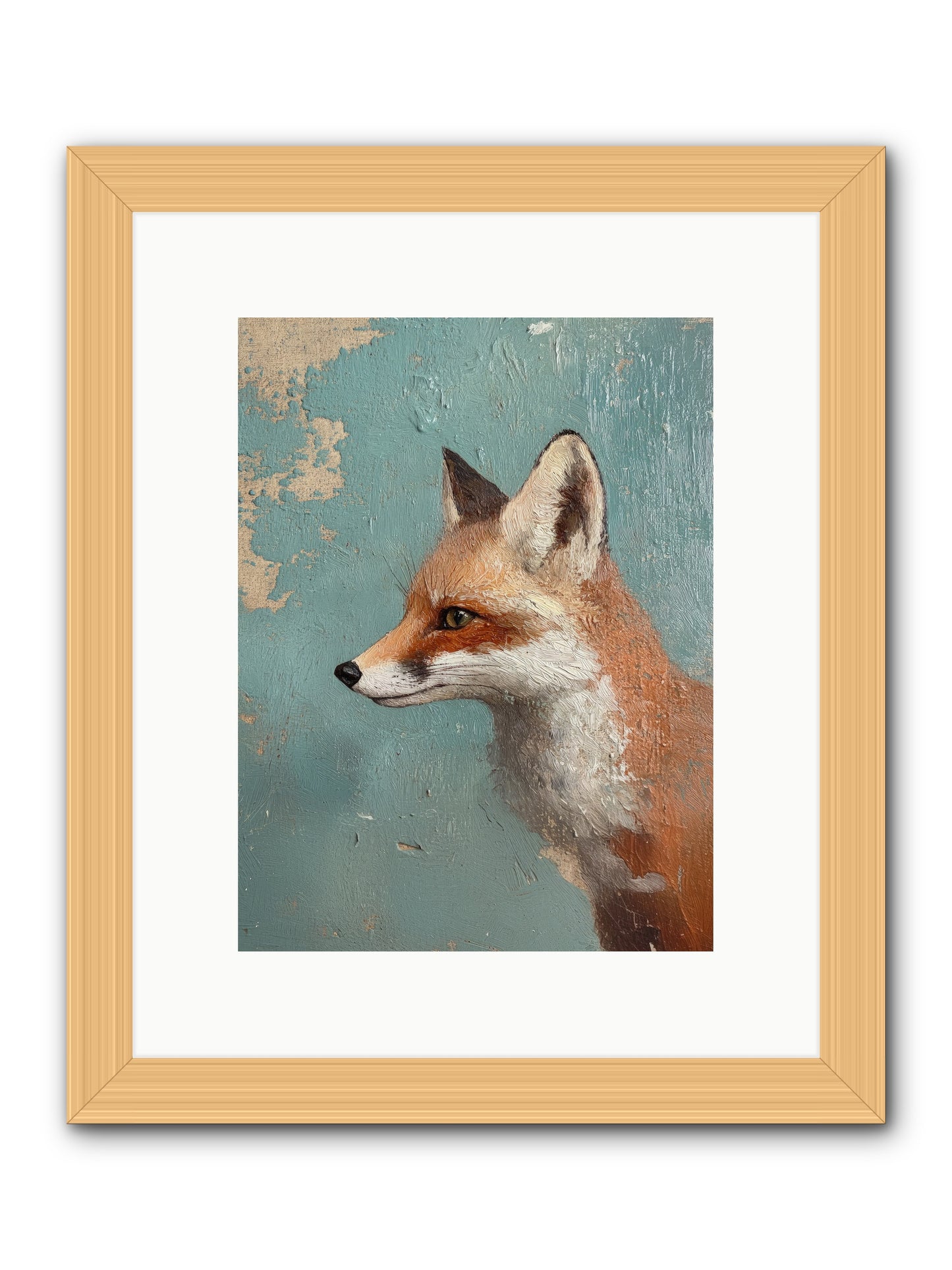 Duchess Of Moonlight -- Framed Print - Natural 9x12