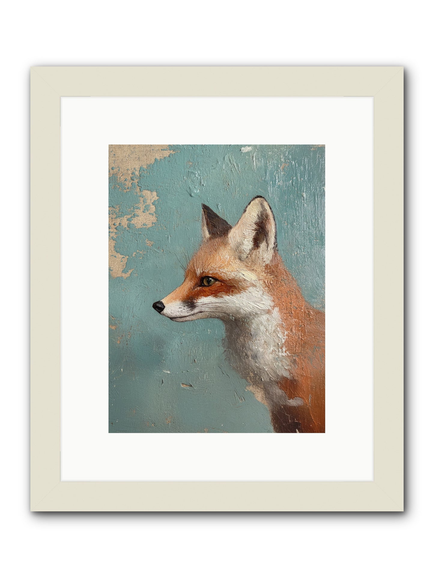 Duchess Of Moonlight -- Framed Print - White 9x12