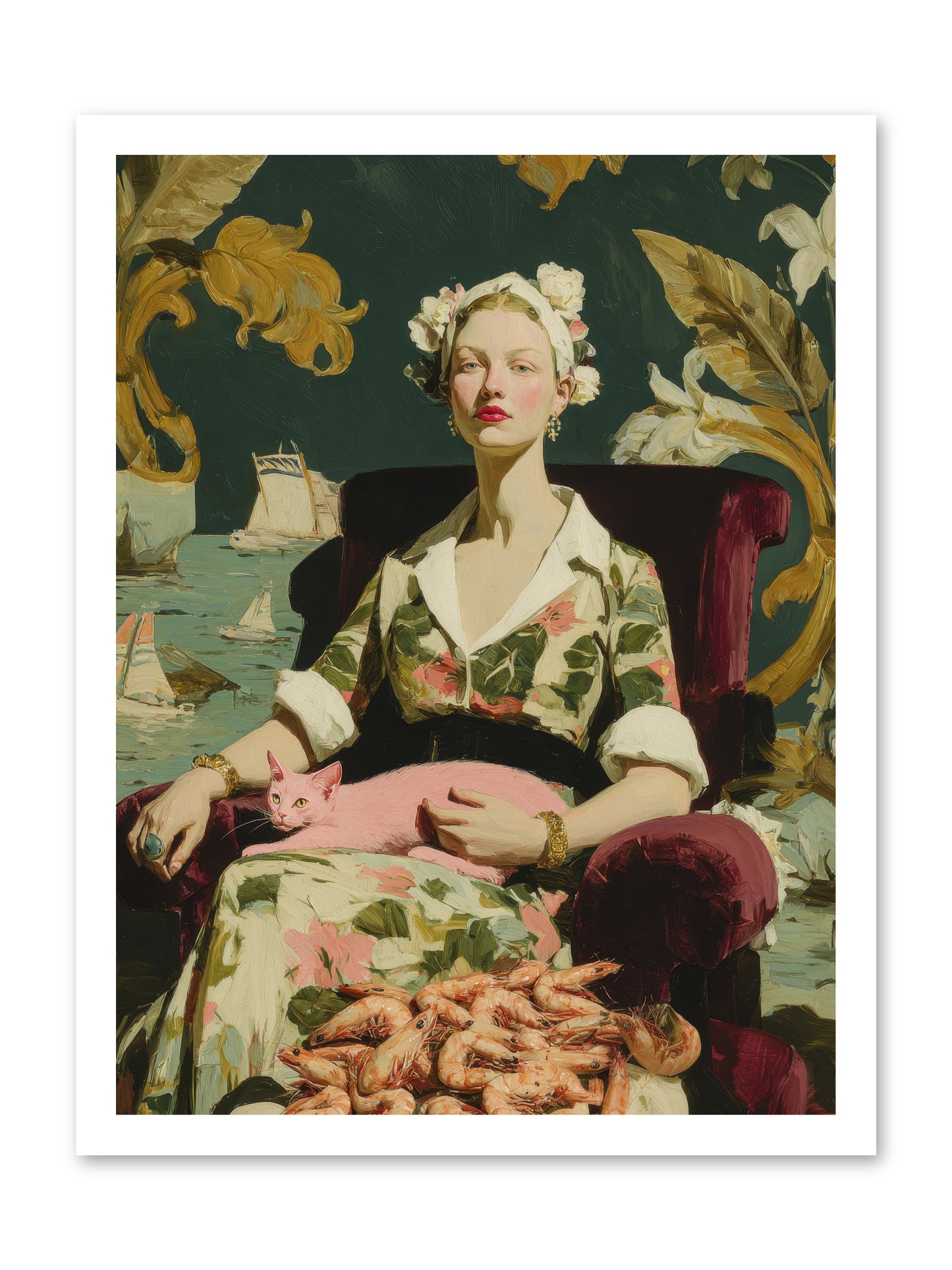 Duchess of Daydreams -- Paper Print 18x24