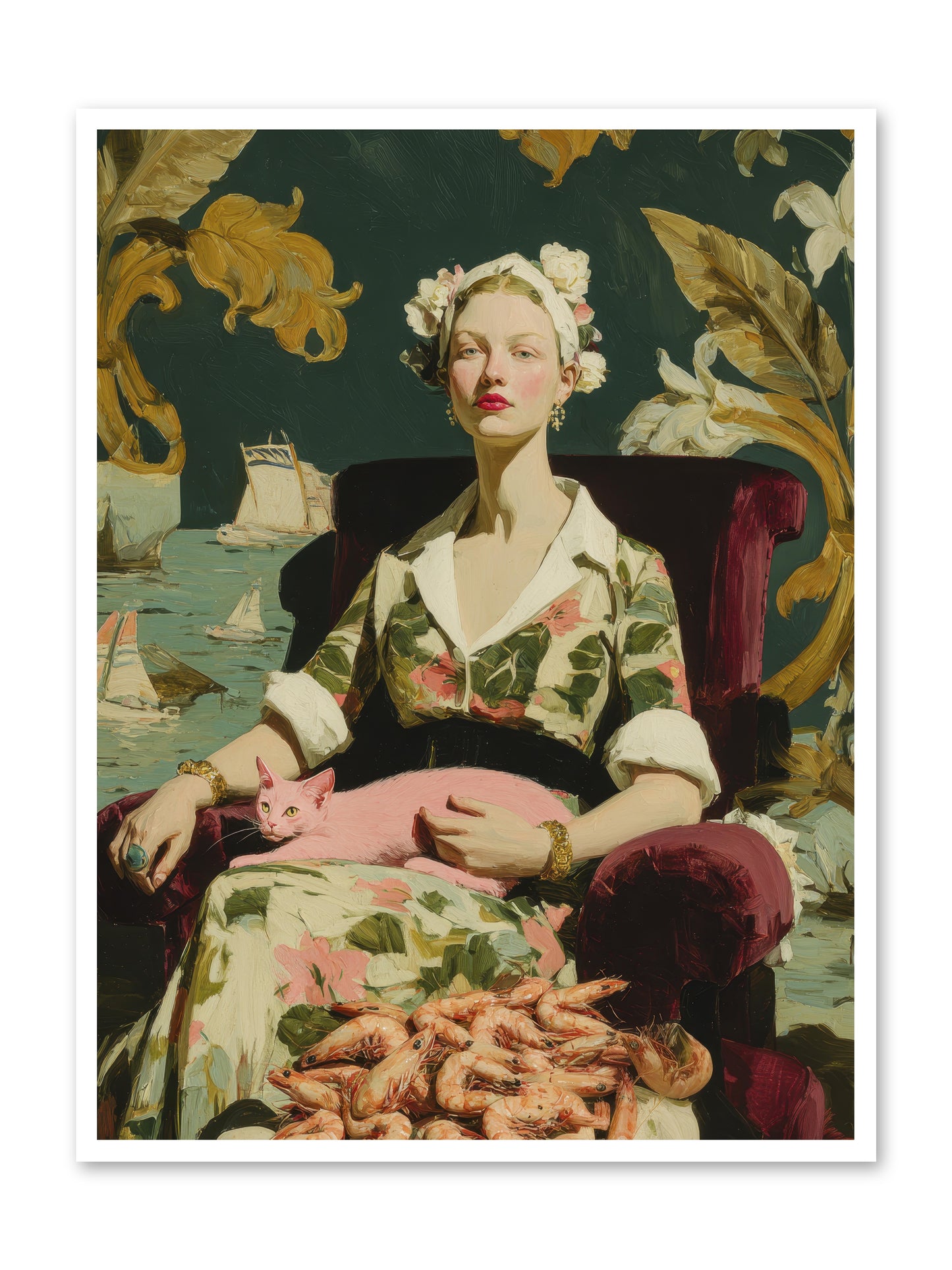 Duchess of Daydreams -- Paper Print 36x48