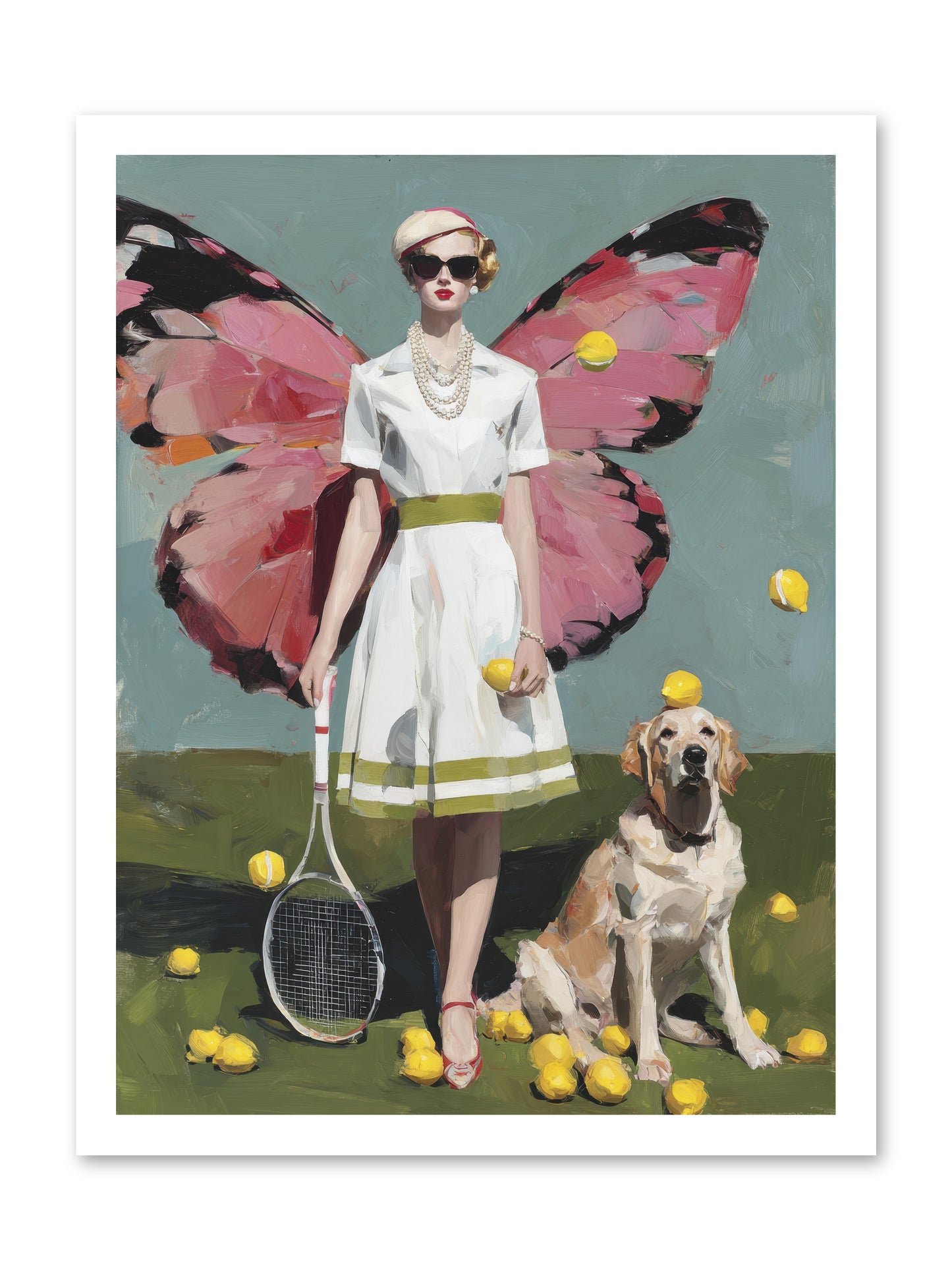 Duchess of Lemon Avenue -- Paper Print 18x24