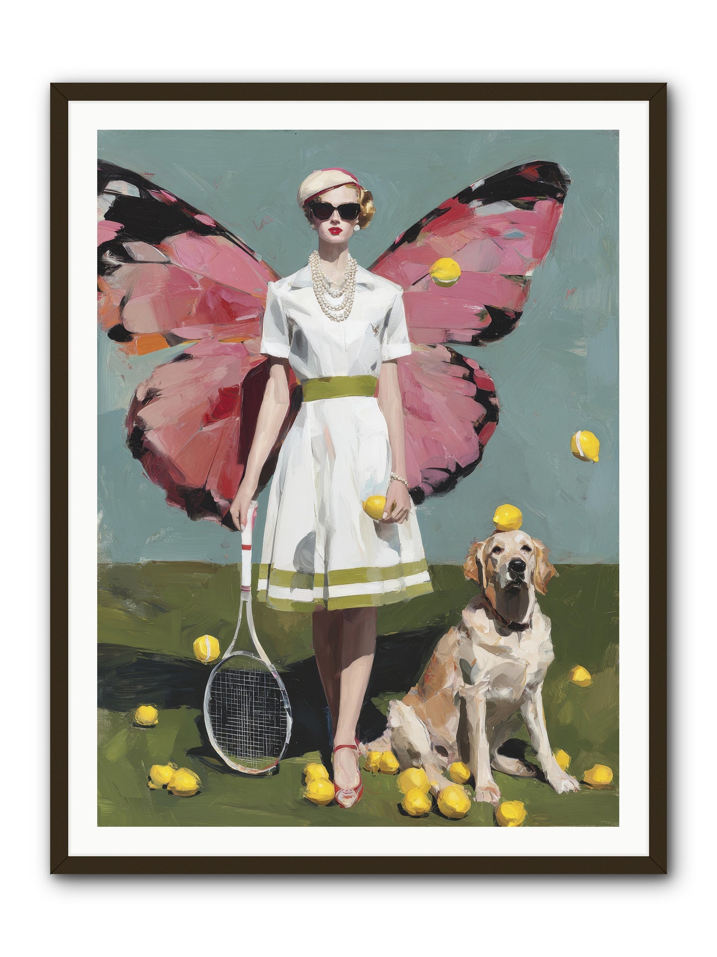 Duchess of Lemon Avenue -- Framed Print - Black 36x48